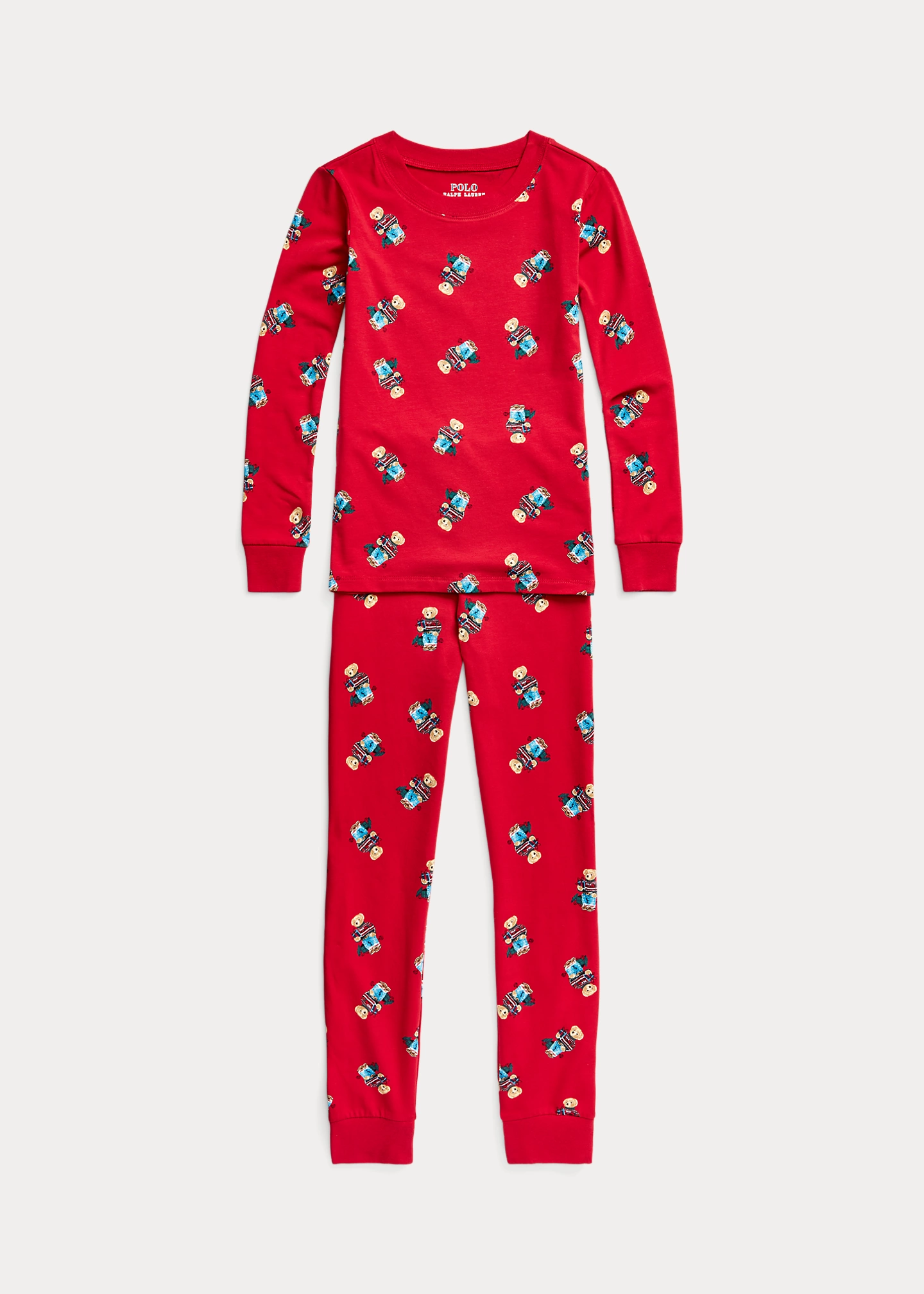 Polo Bear Stretch Jersey Sleep Set