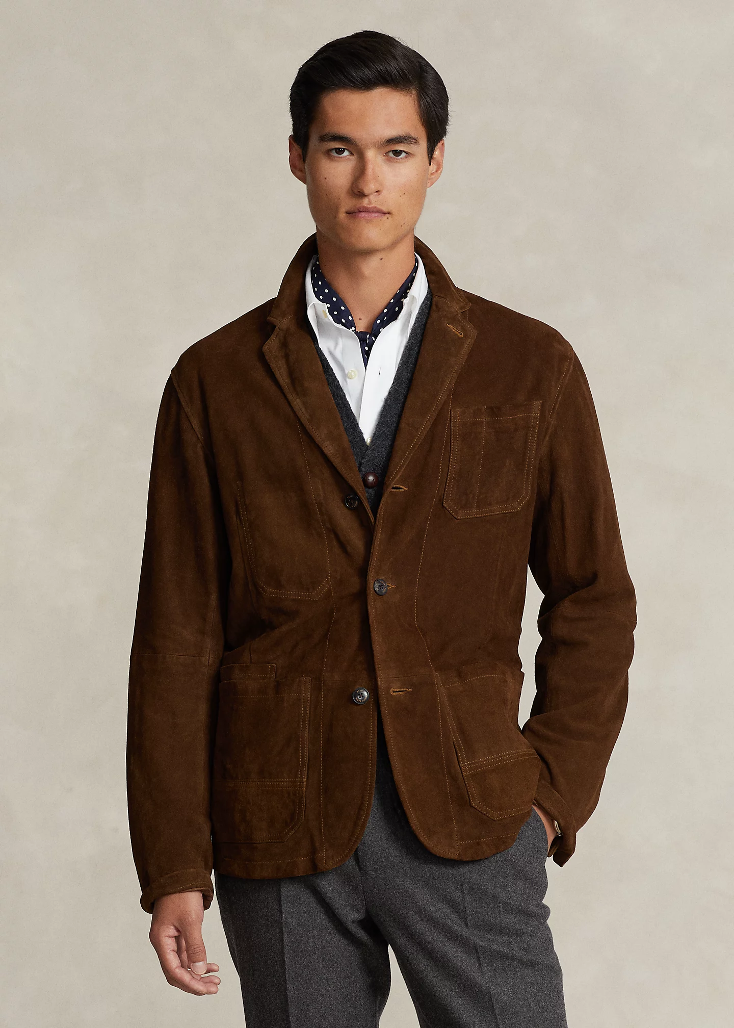 Suede Sport Coat