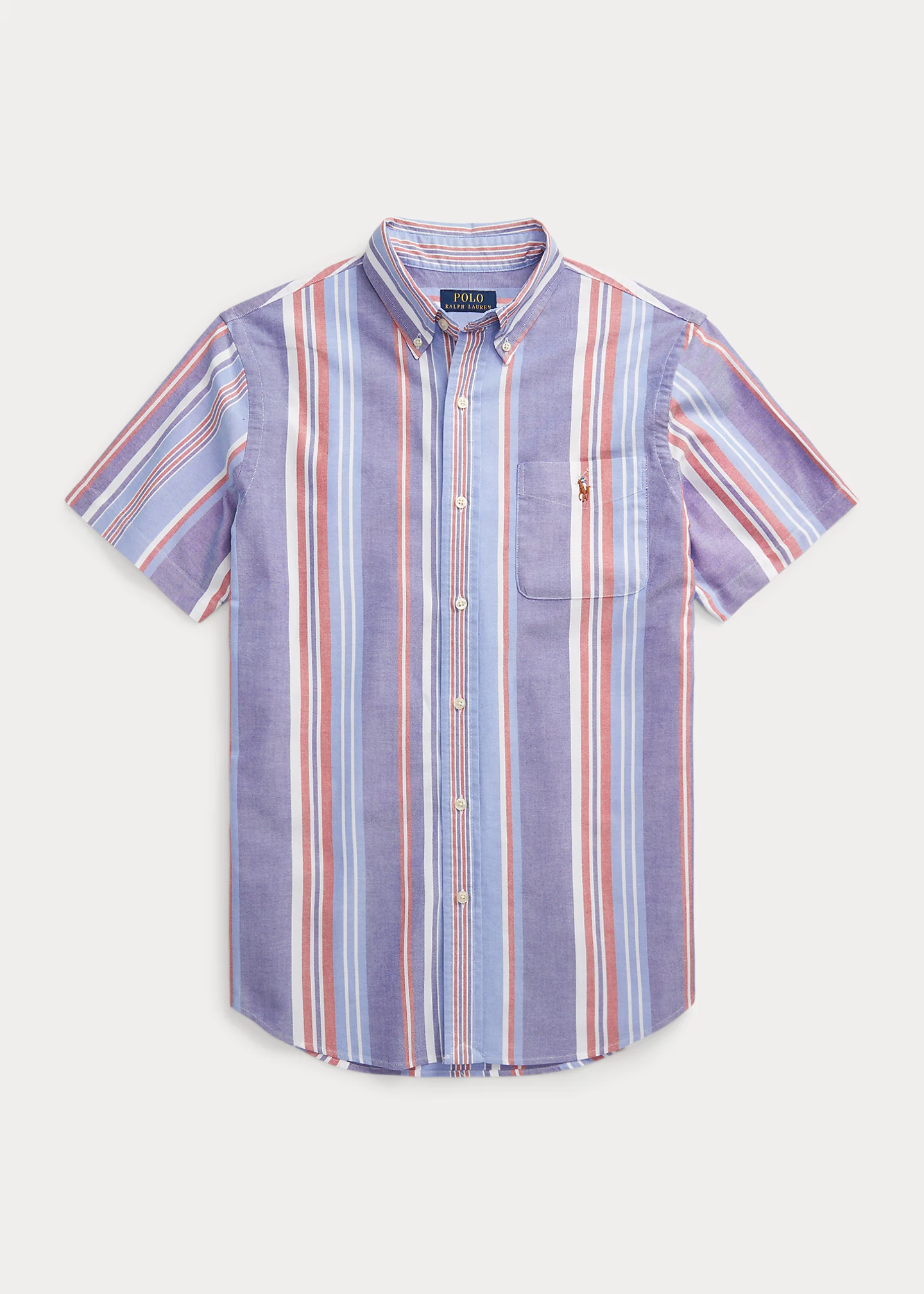 Classic Fit Striped Oxford Shirt