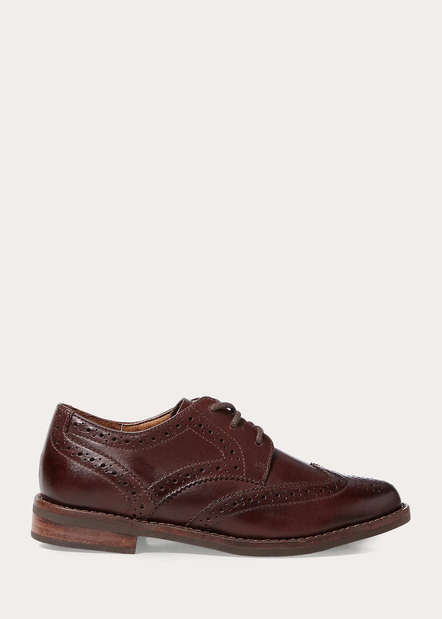 Leather Wingtip Oxford Shoe
