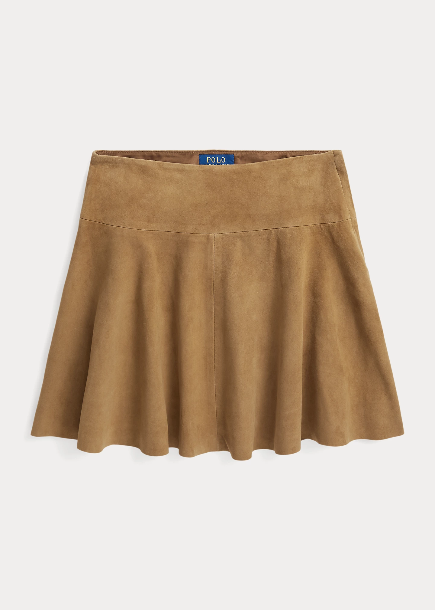 Goat-Suede Skirt