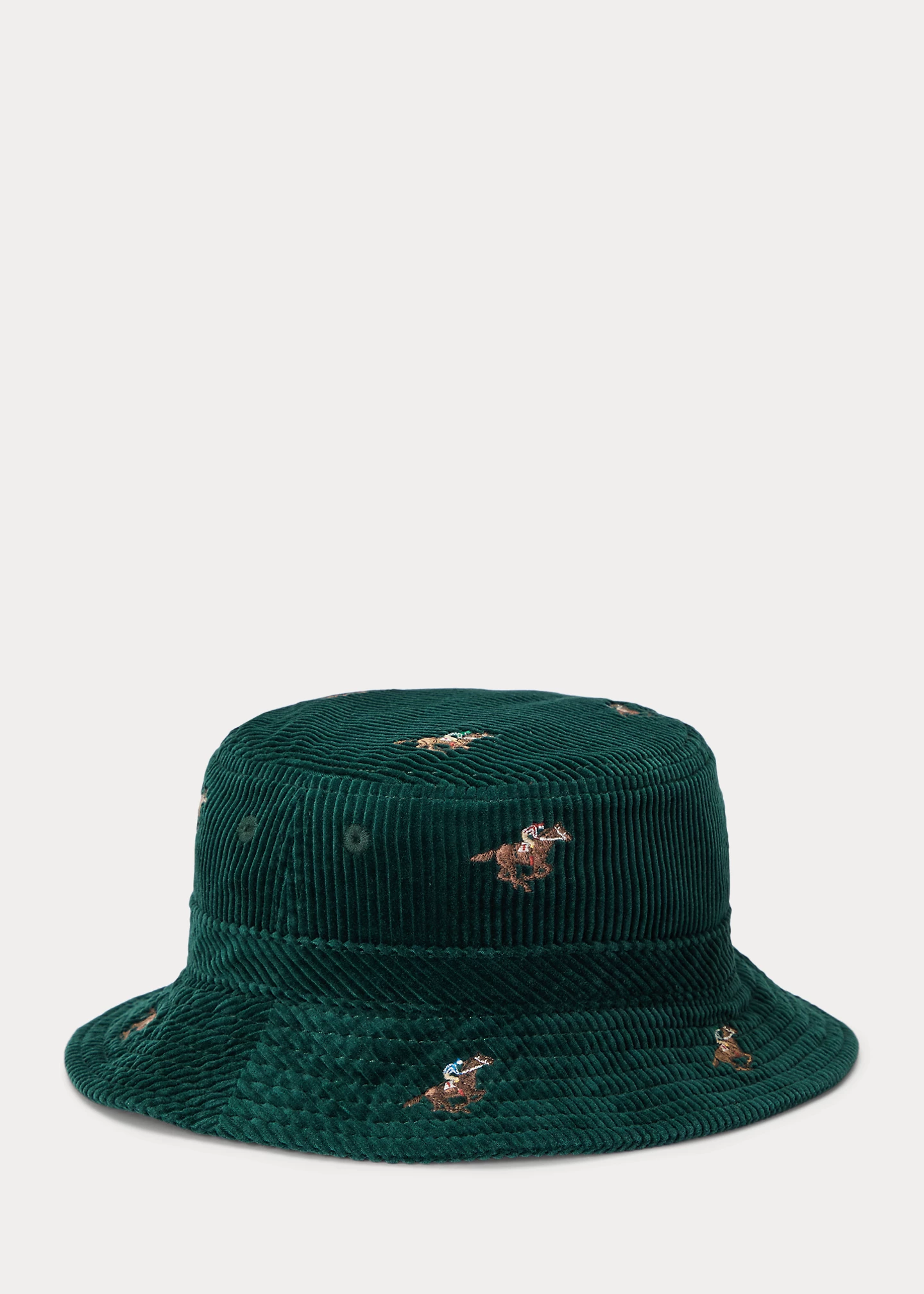 Equestrian Corduroy Bucket Hat