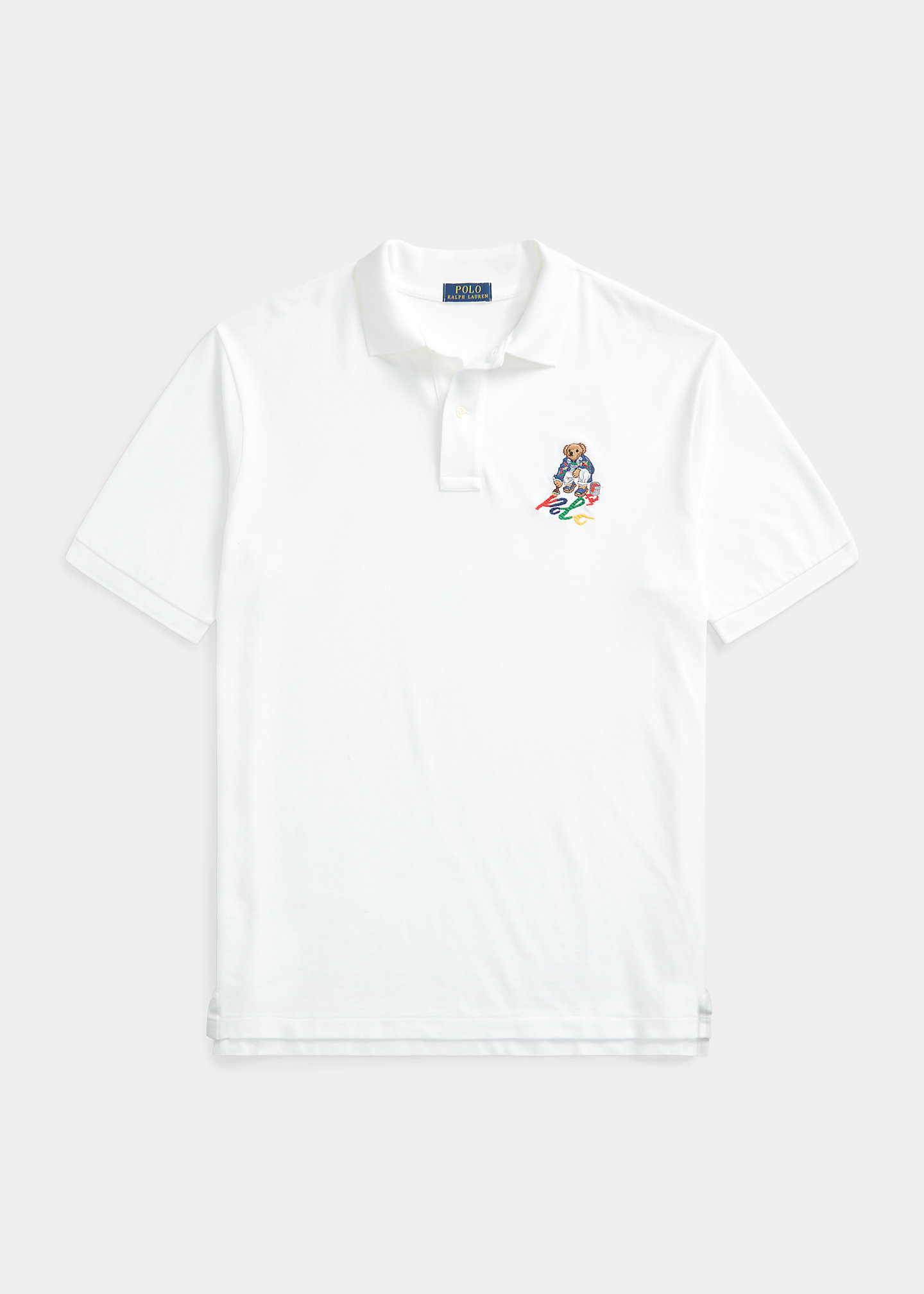 Polo Bear Mesh Polo Shirt