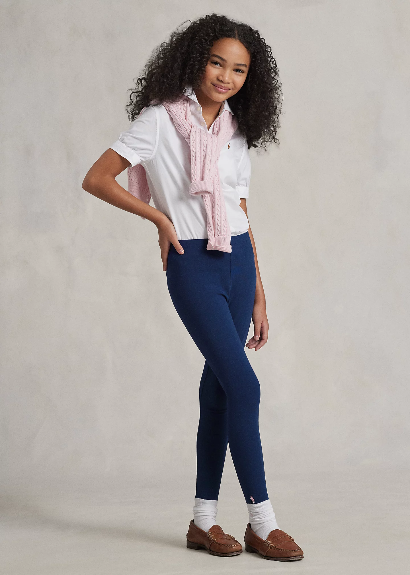 Stretch Cotton Jersey Legging