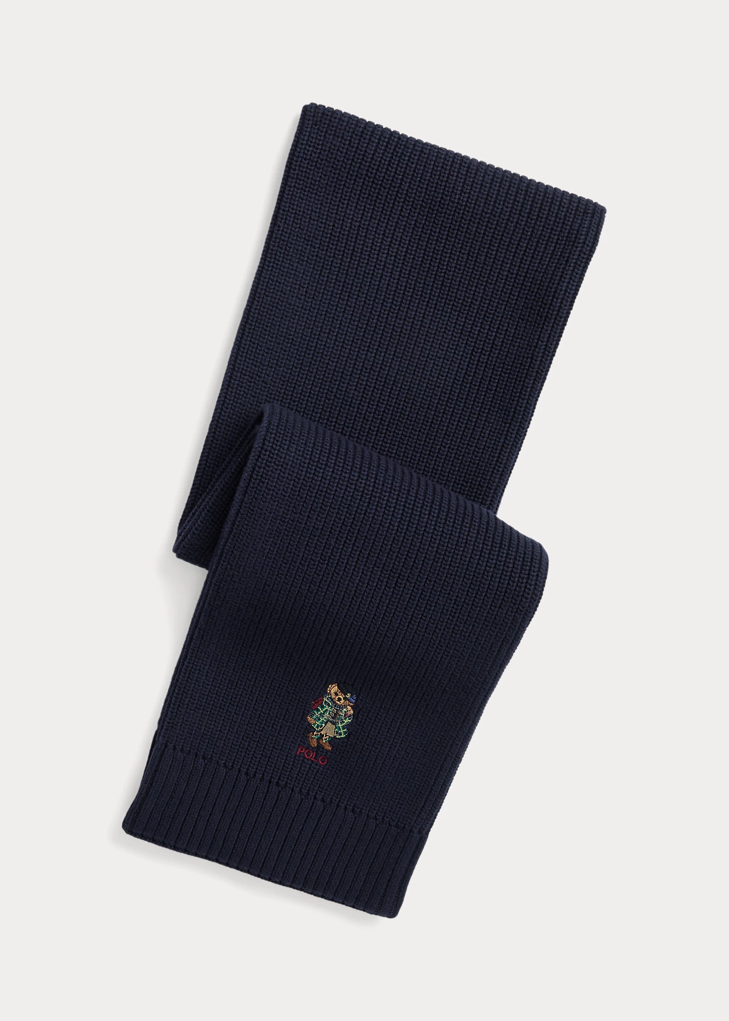 Polo Bear Cotton Scarf