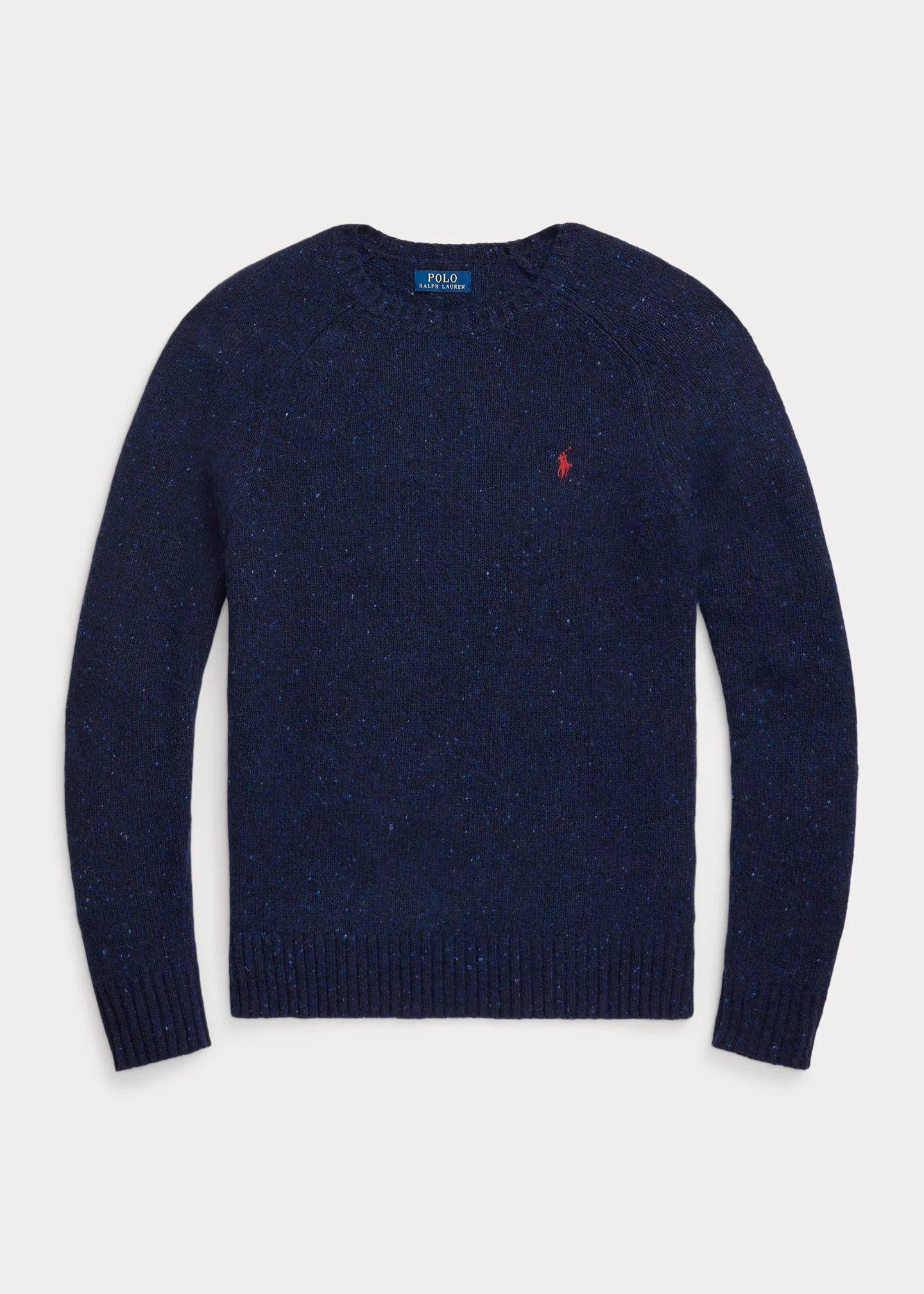 Wool-Blend Saddle-Sleeve Sweater