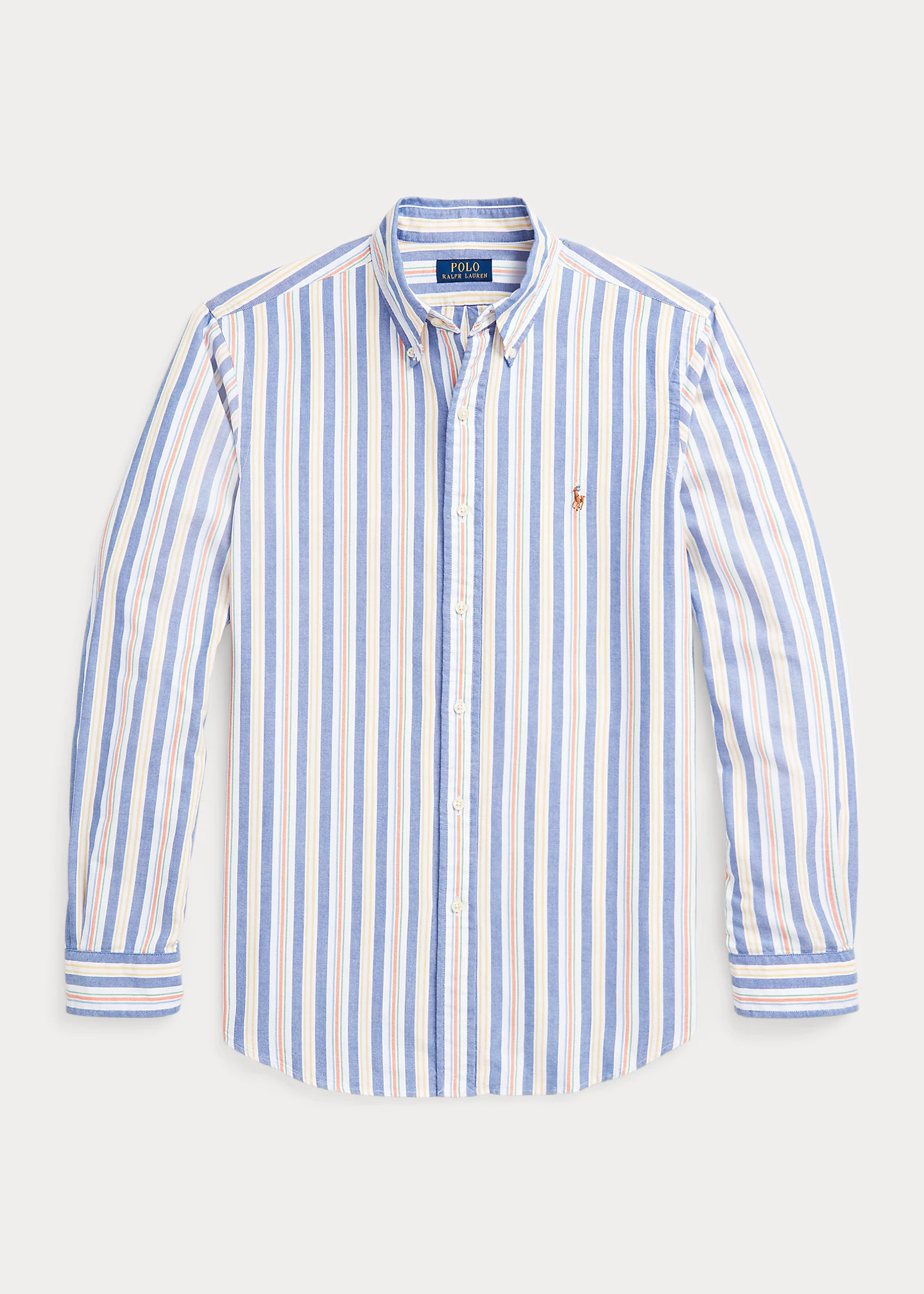 Classic Fit Striped Oxford Shirt
