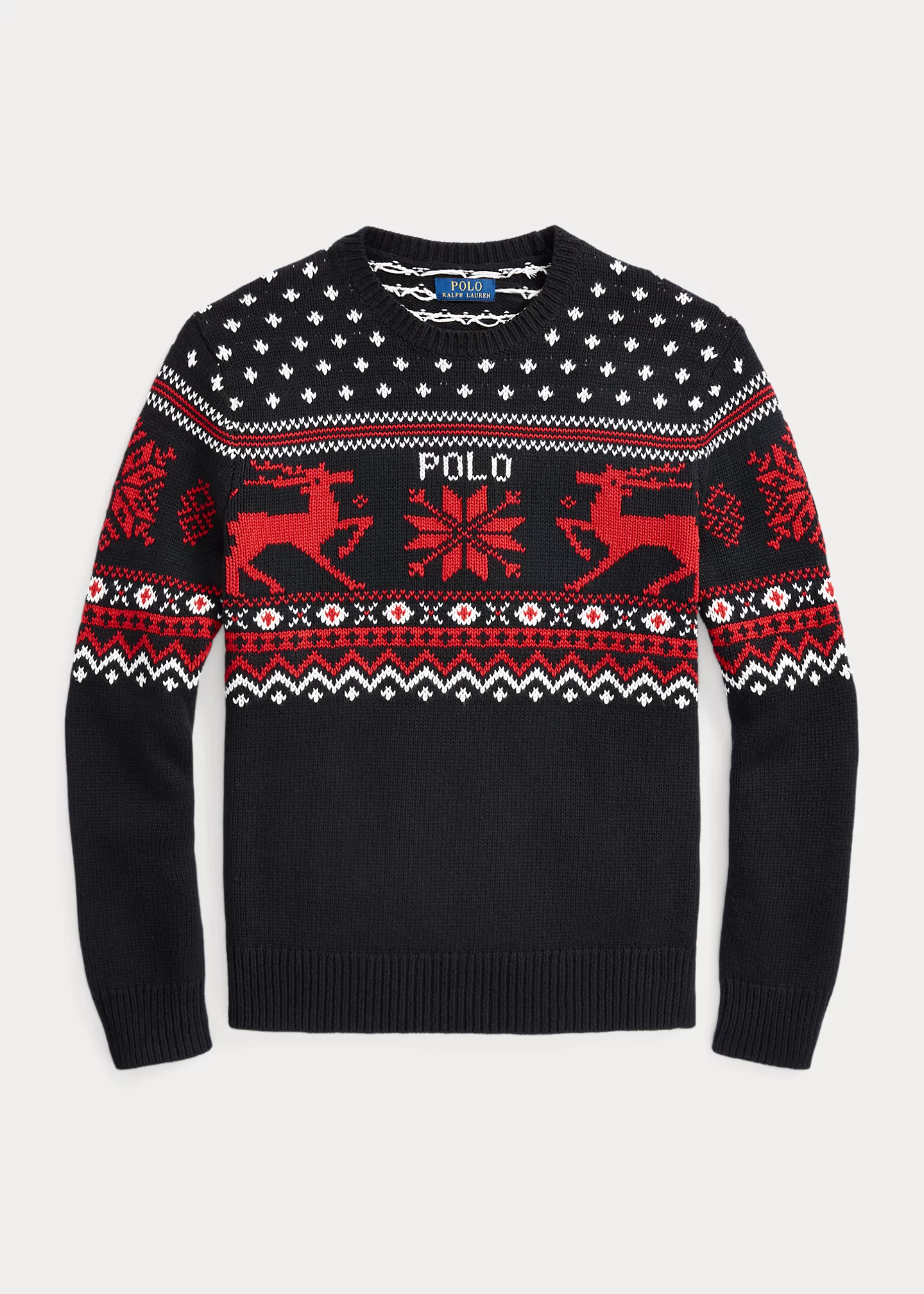 Reindeer Cotton-Cashmere Sweater