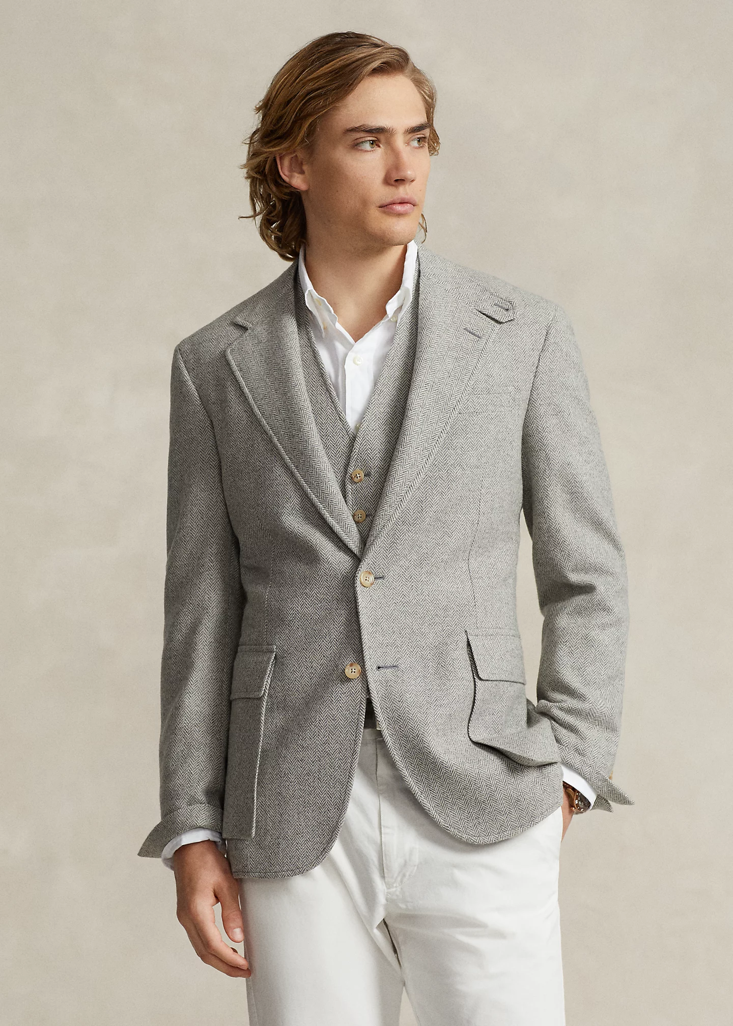 The RL67 Herringbone Tweed Jacket