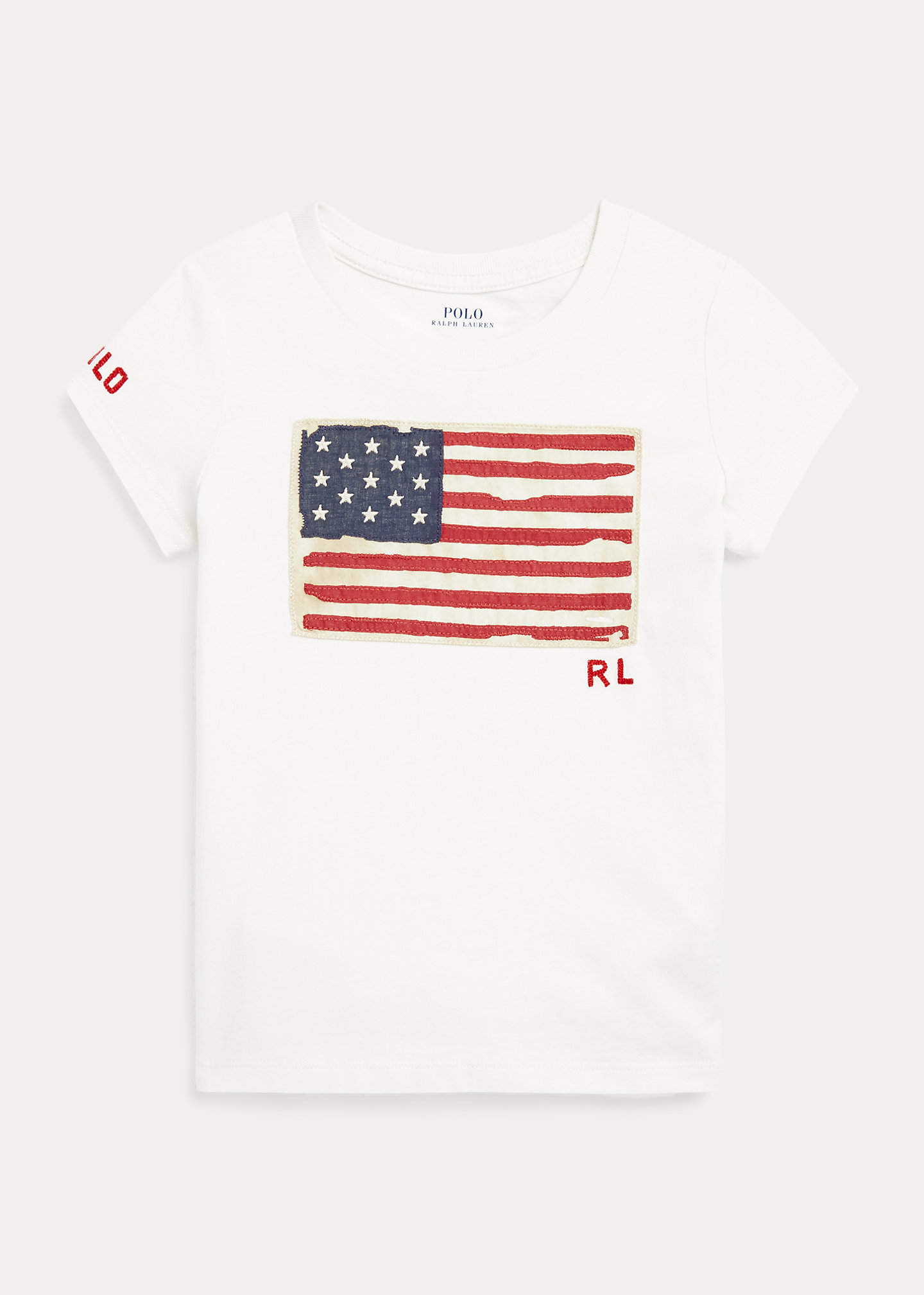 Flag Cotton Jersey Tee