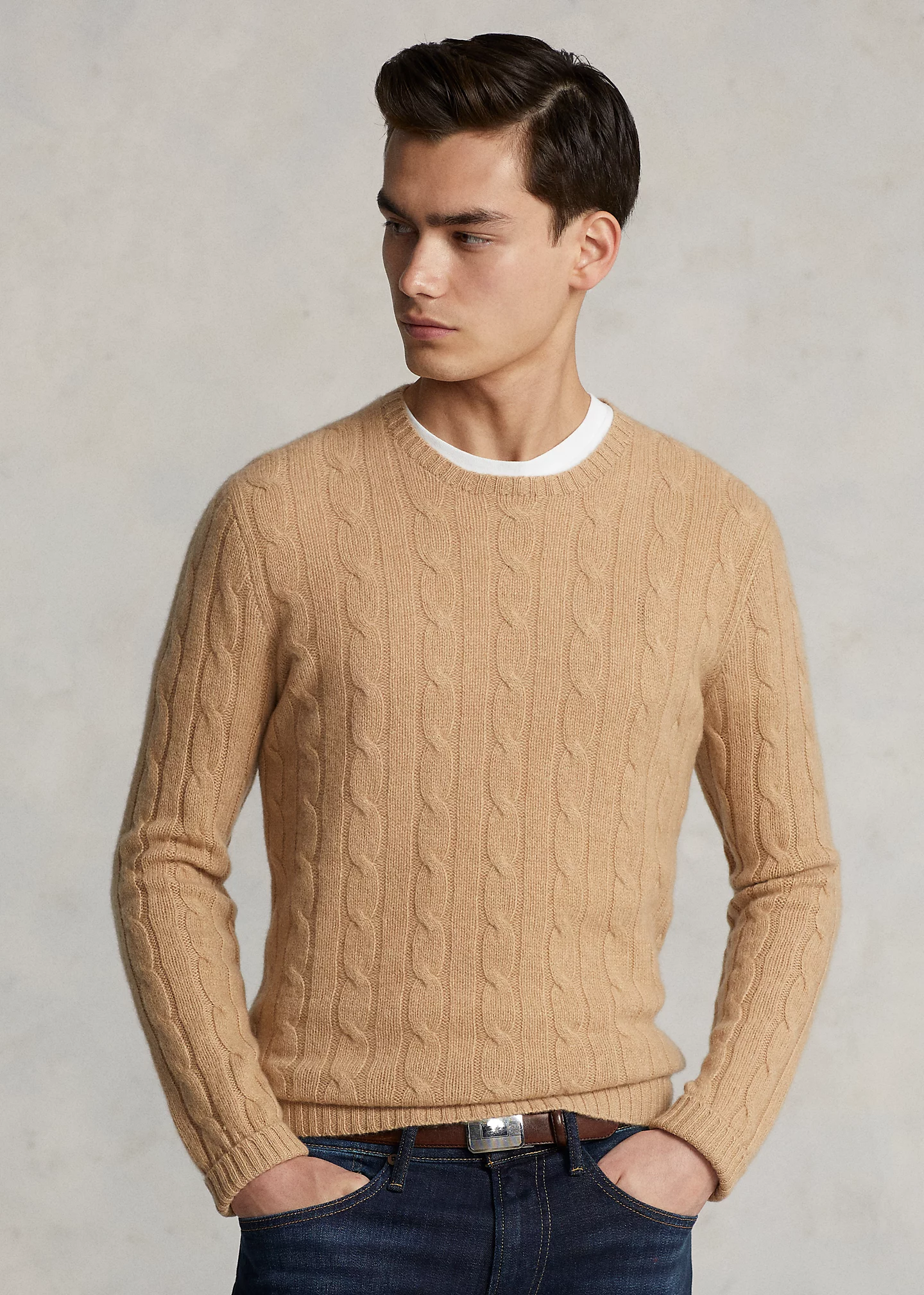 The Iconic Cable-Knit Cashmere Sweater