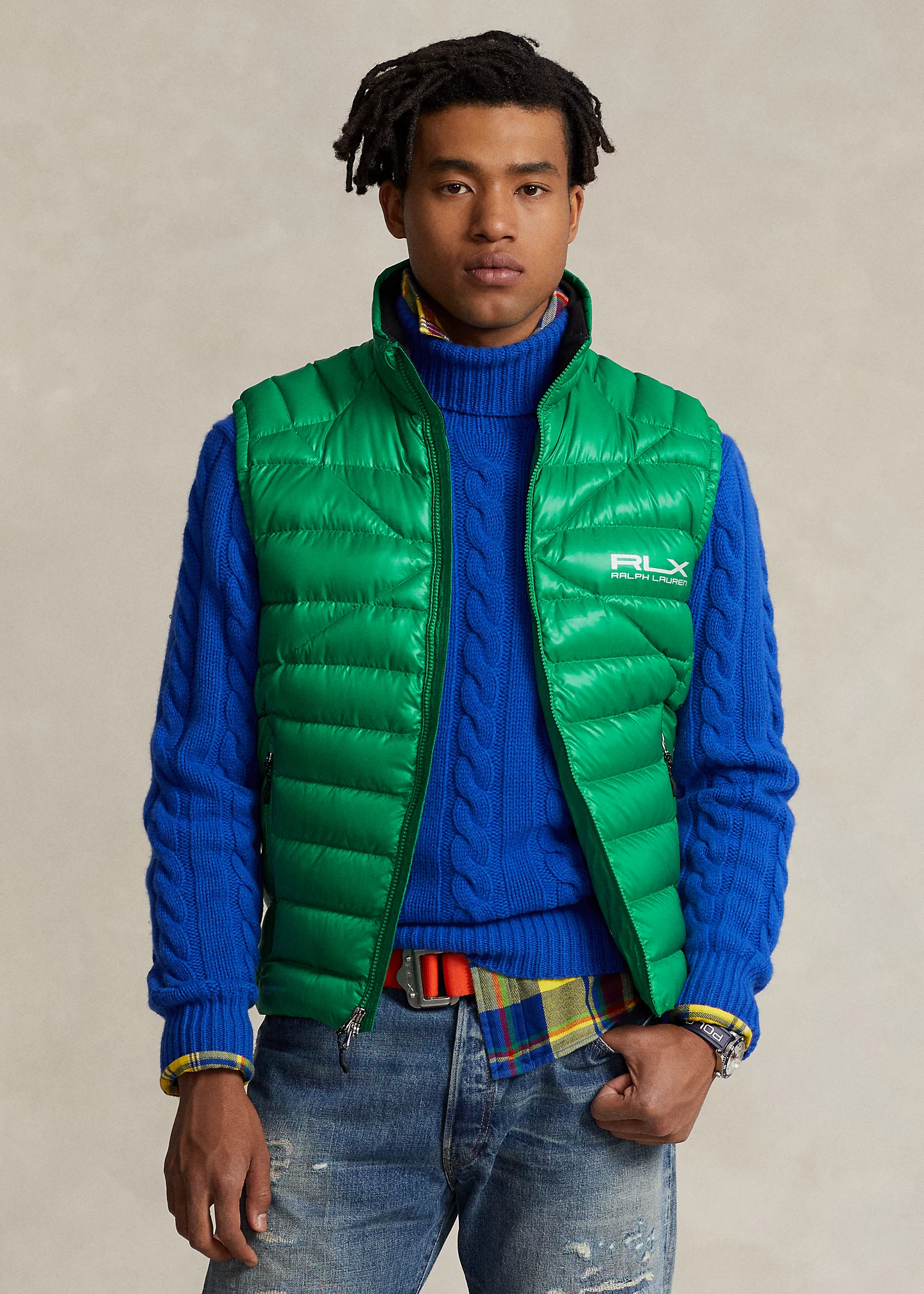 Water-Repellent Down Vest