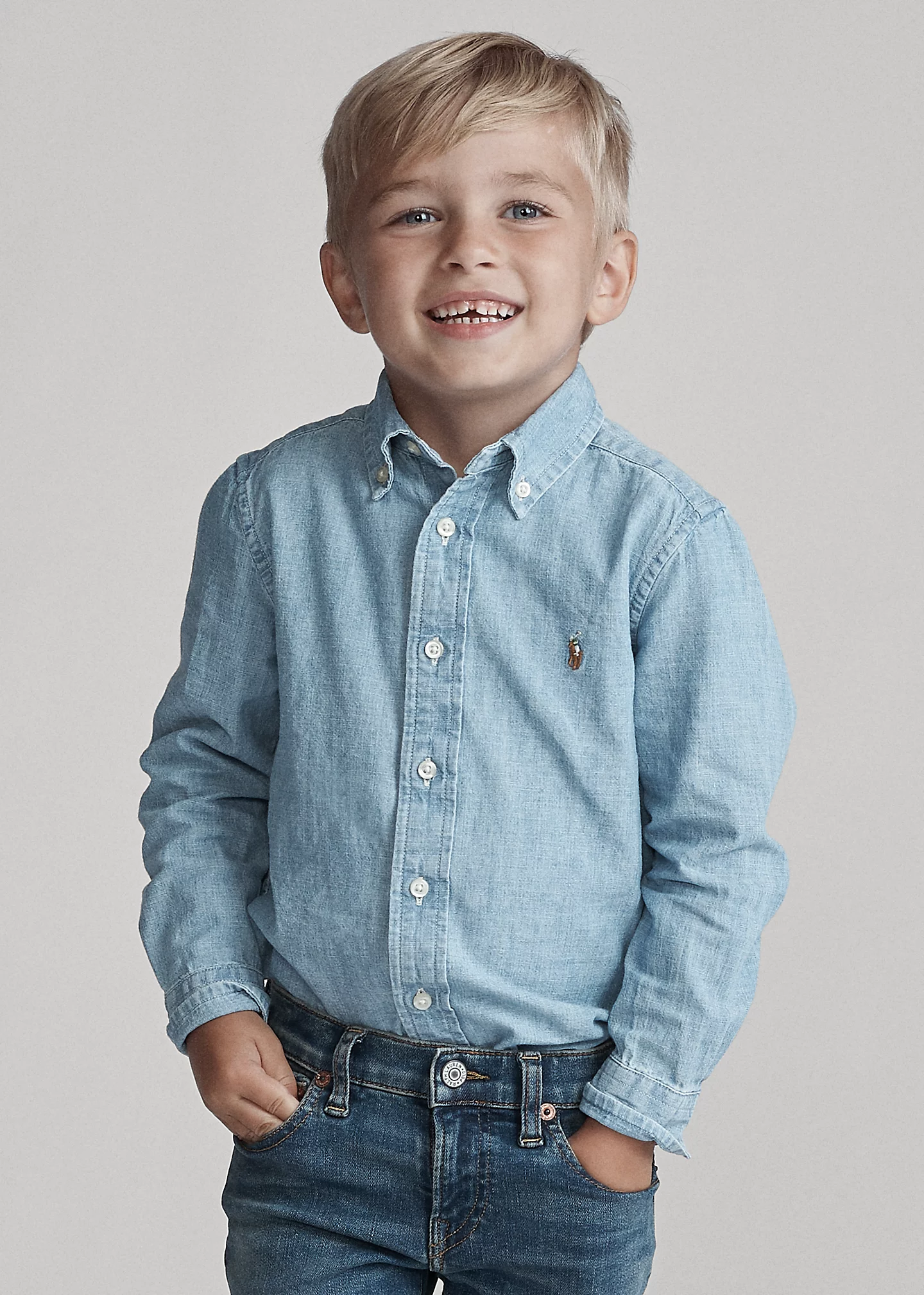Cotton Chambray Shirt