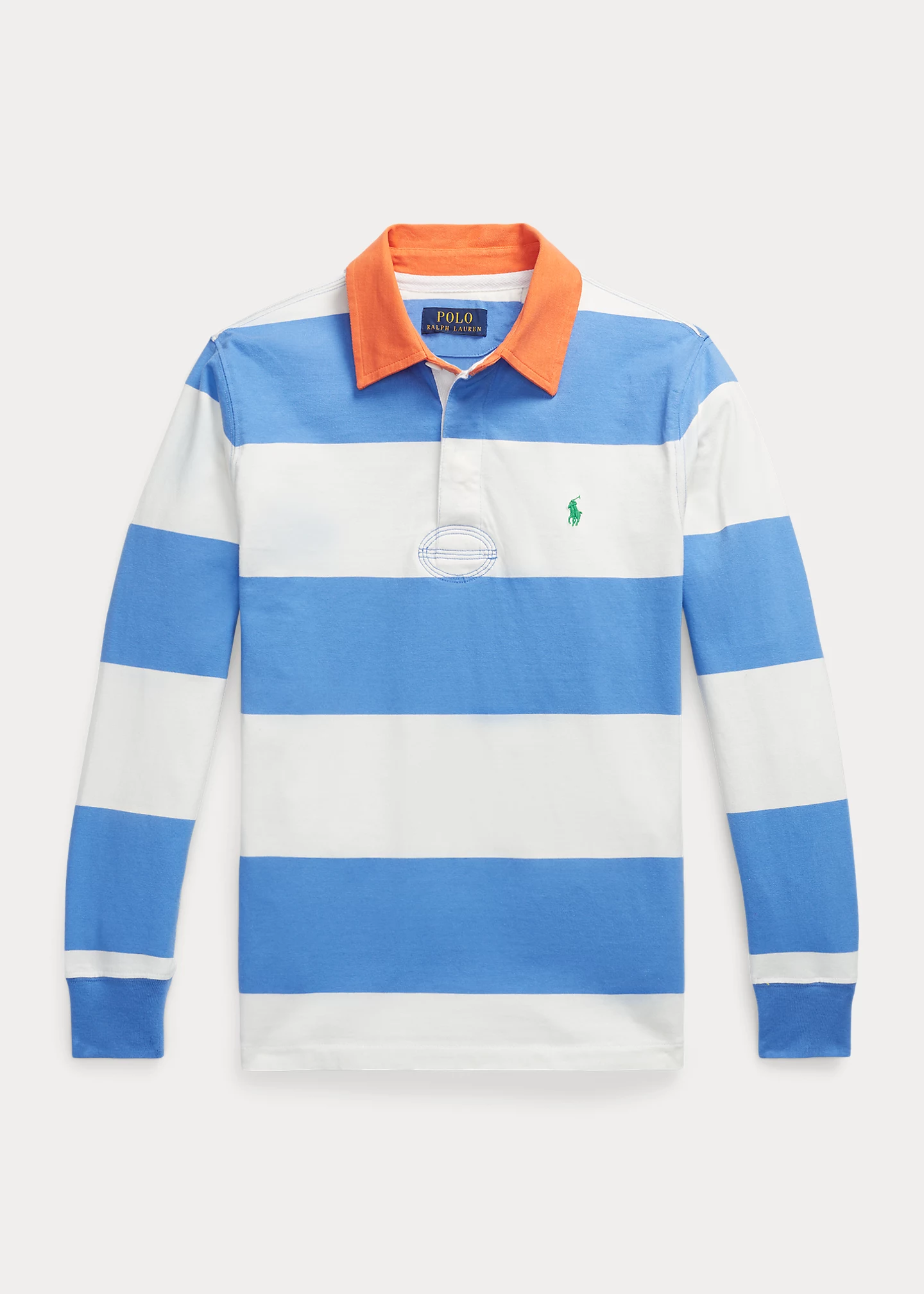 Striped Cotton Jersey Rugby Shirt