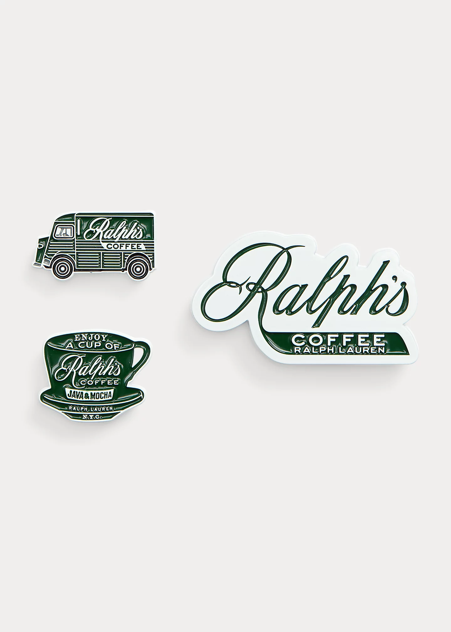 Ralph’s Coffee Logo Pin Set