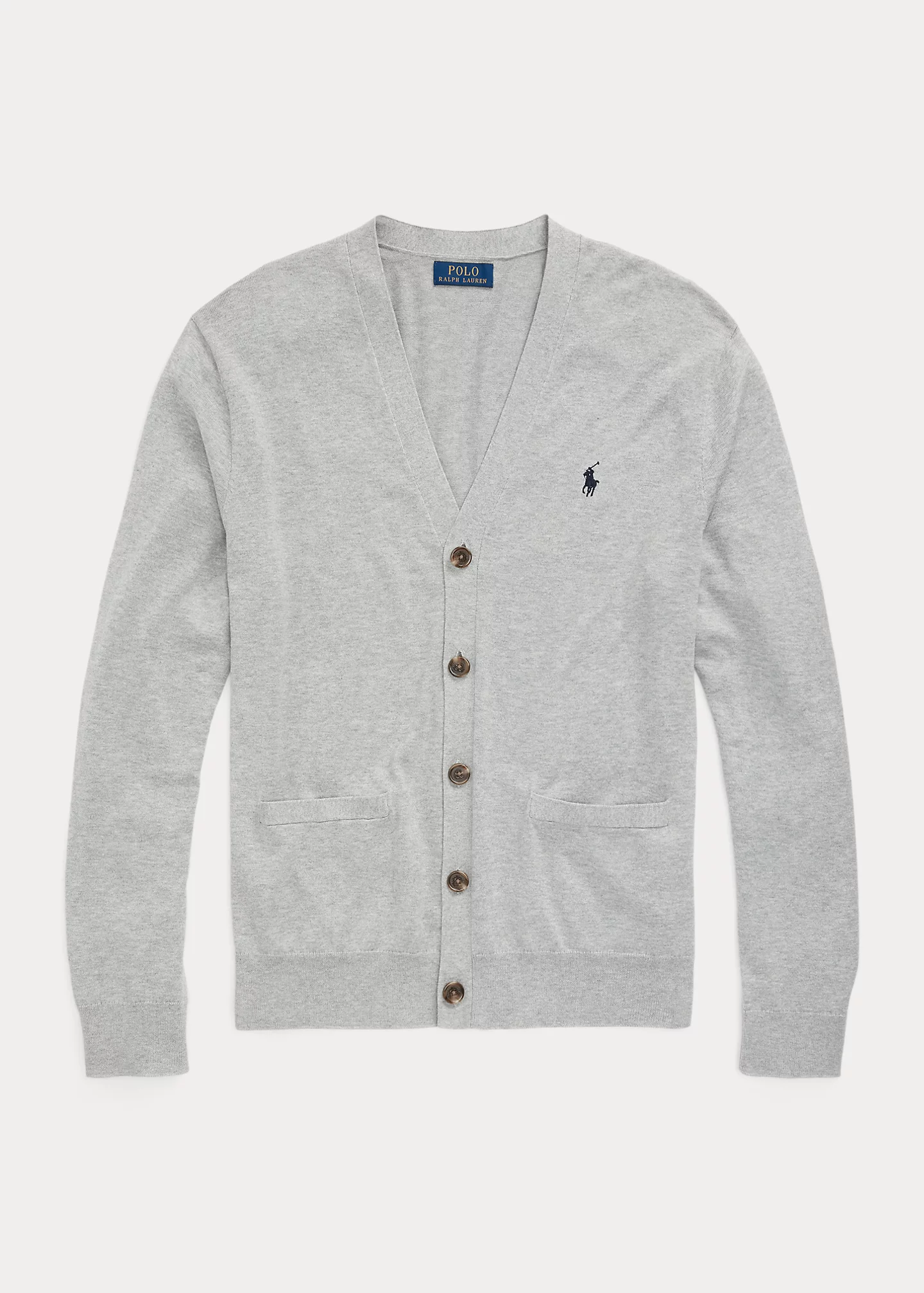 Cotton V-Neck Cardigan