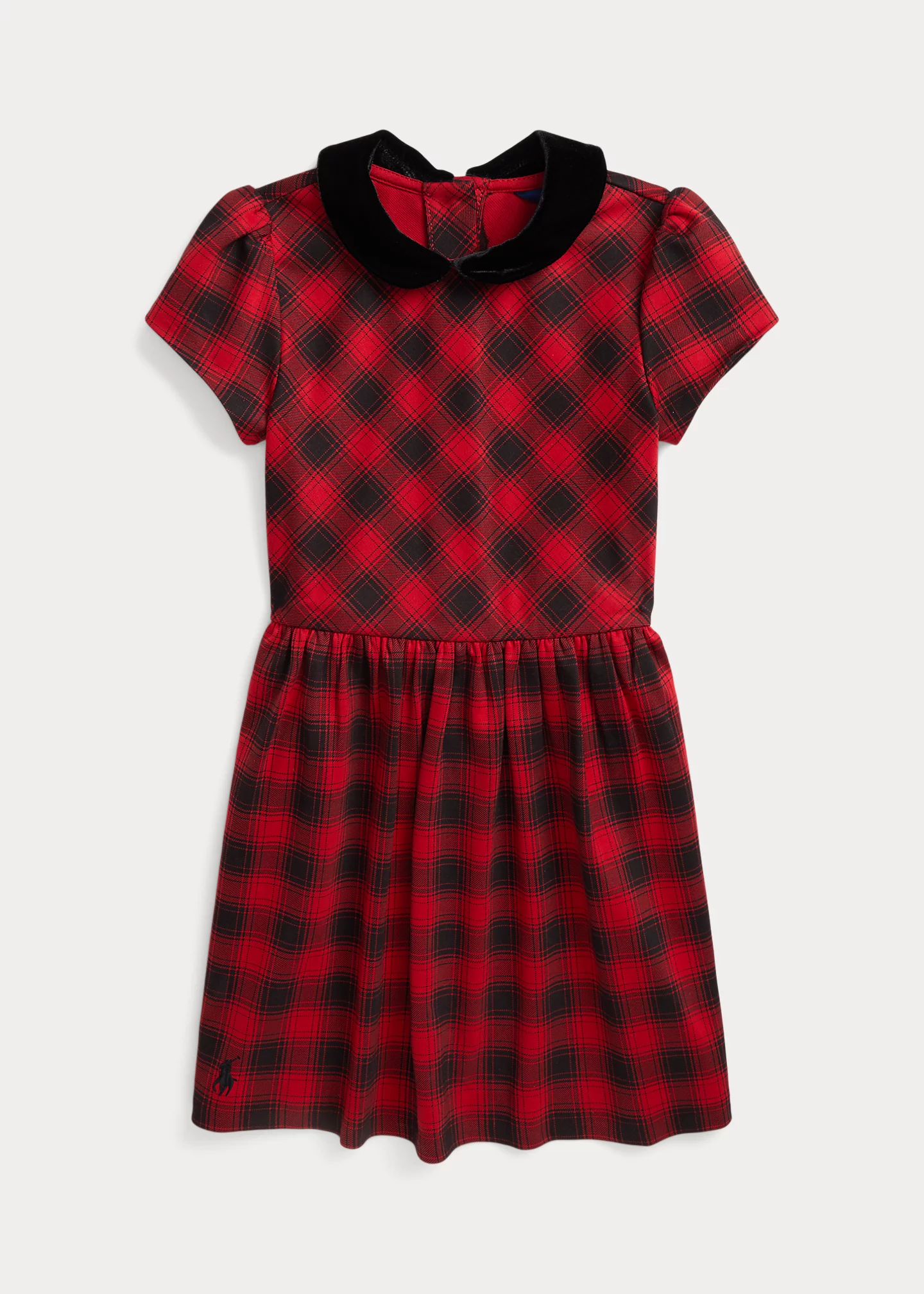 Buffalo Check Stretch Ponte Dress