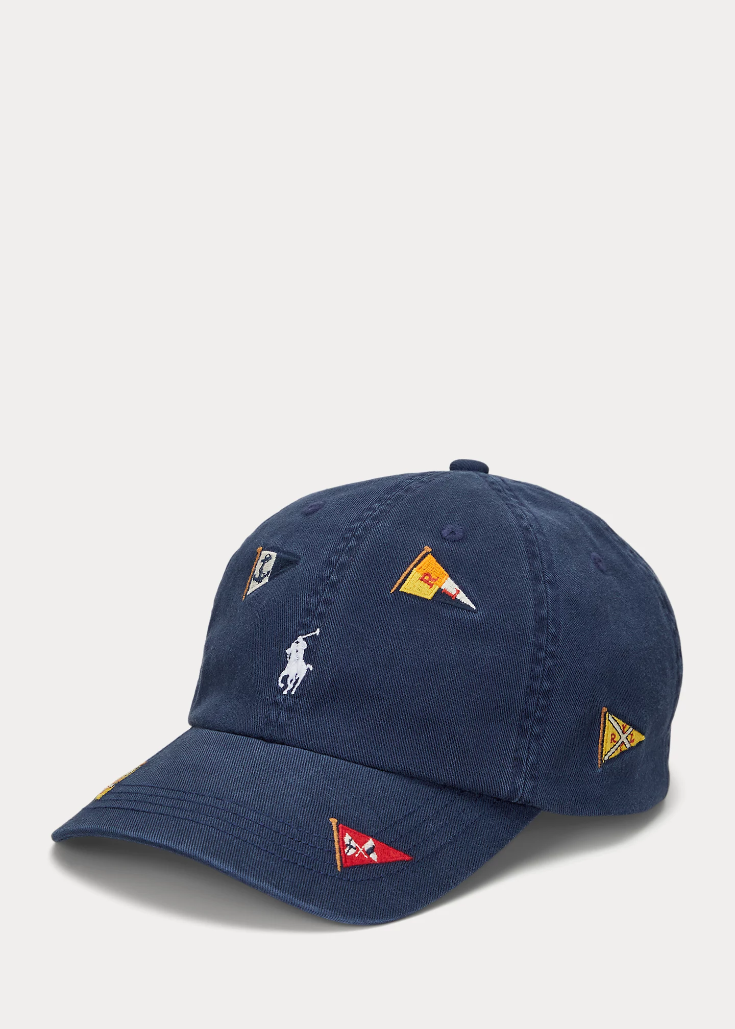 Sailing Flag Cotton Chino Ball Cap