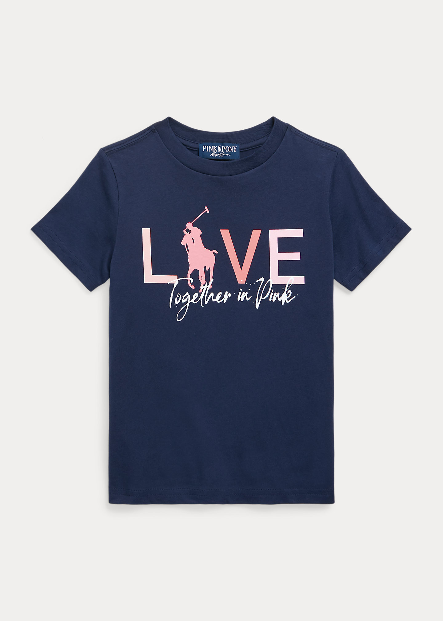 Pink Pony Cotton Jersey Tee