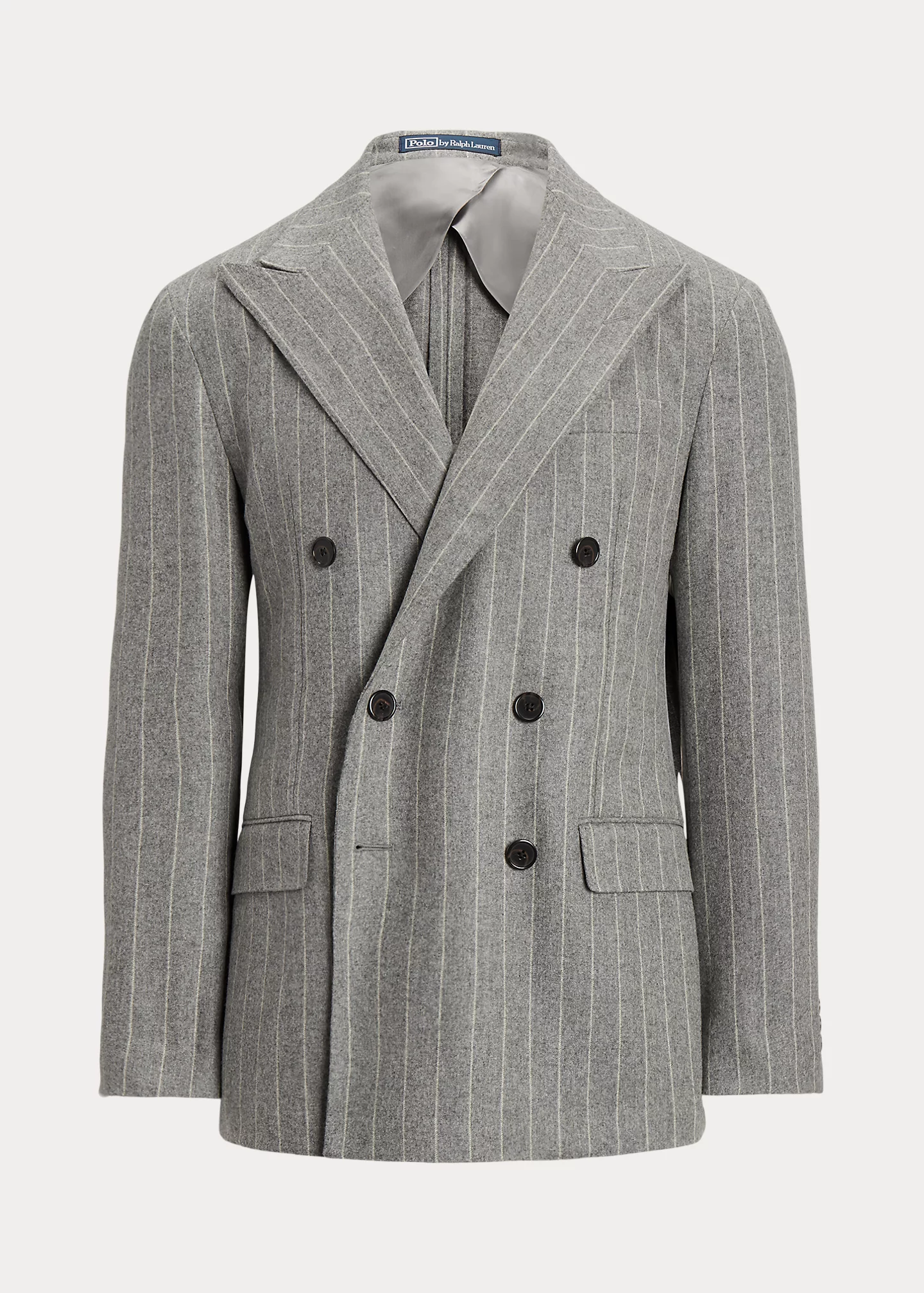 Polo Soft Tailored Chalk-Stripe Jacket