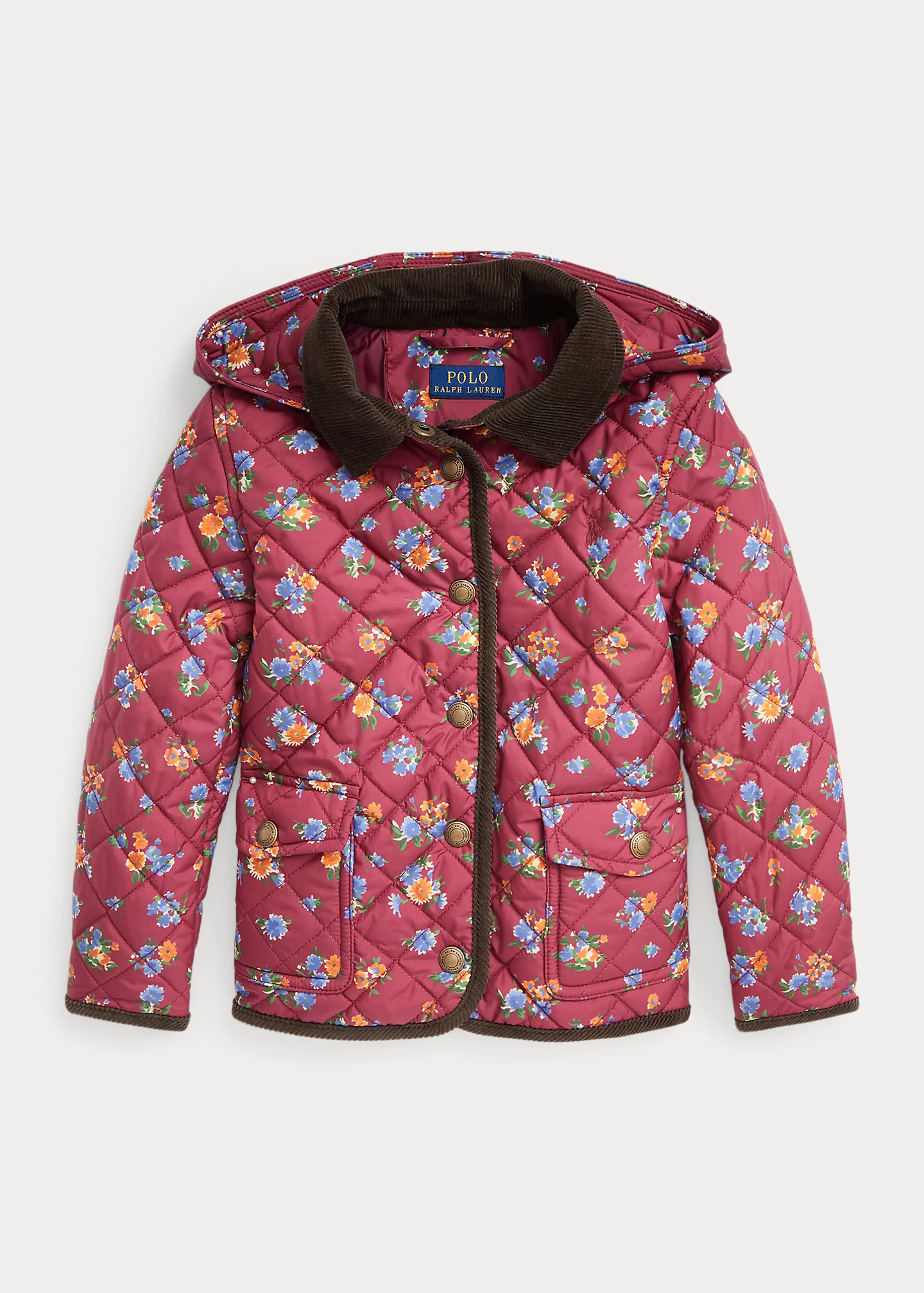 Floral Water-Repellent Barn Jacket