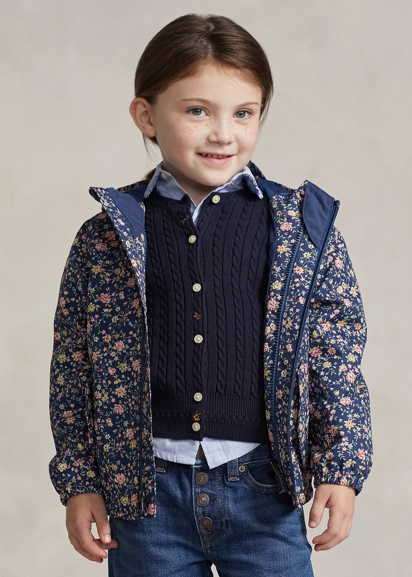 P-Layer 1 Water-Repellent Hooded Jacket