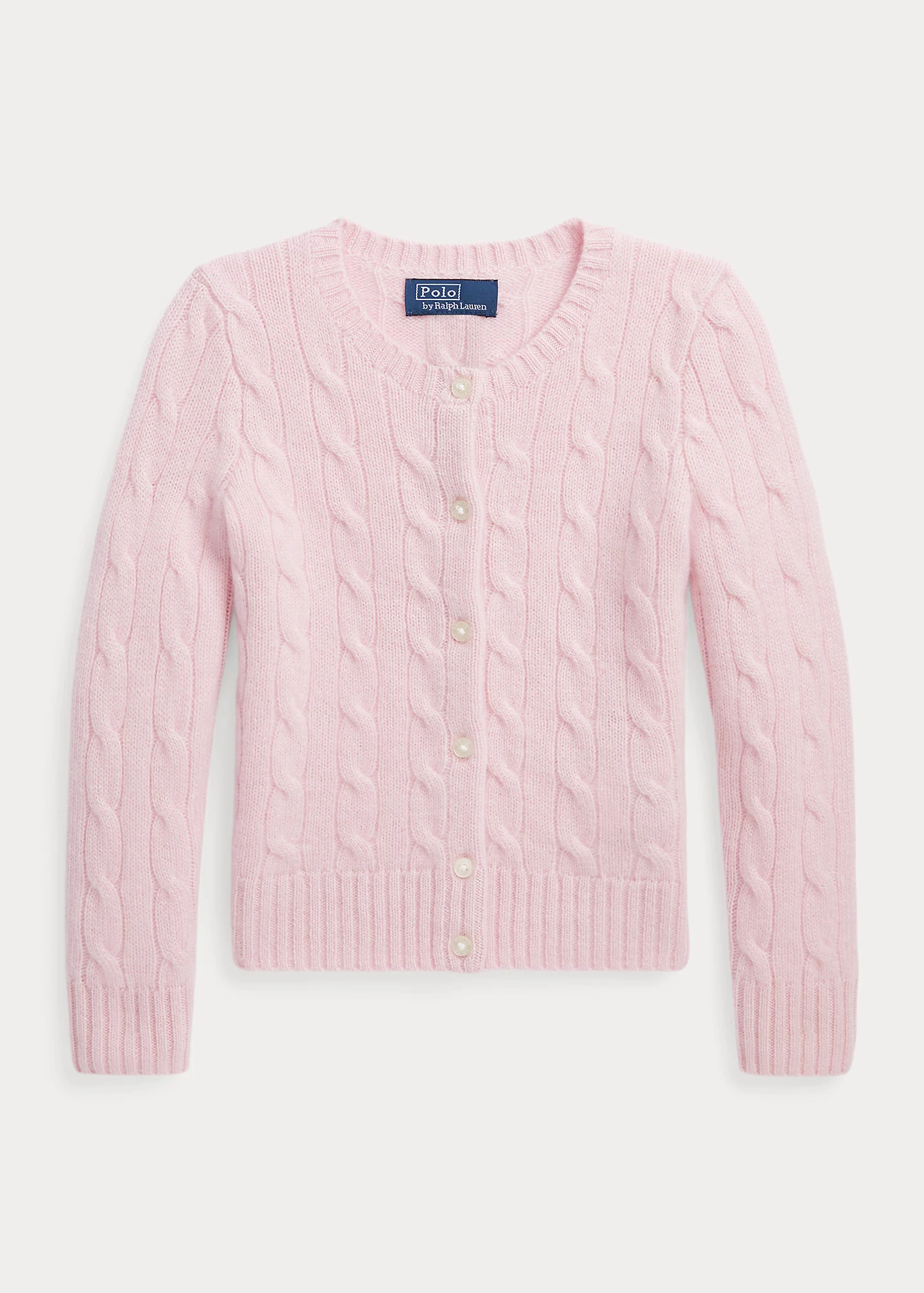 Cable-Knit Cashmere Cardigan