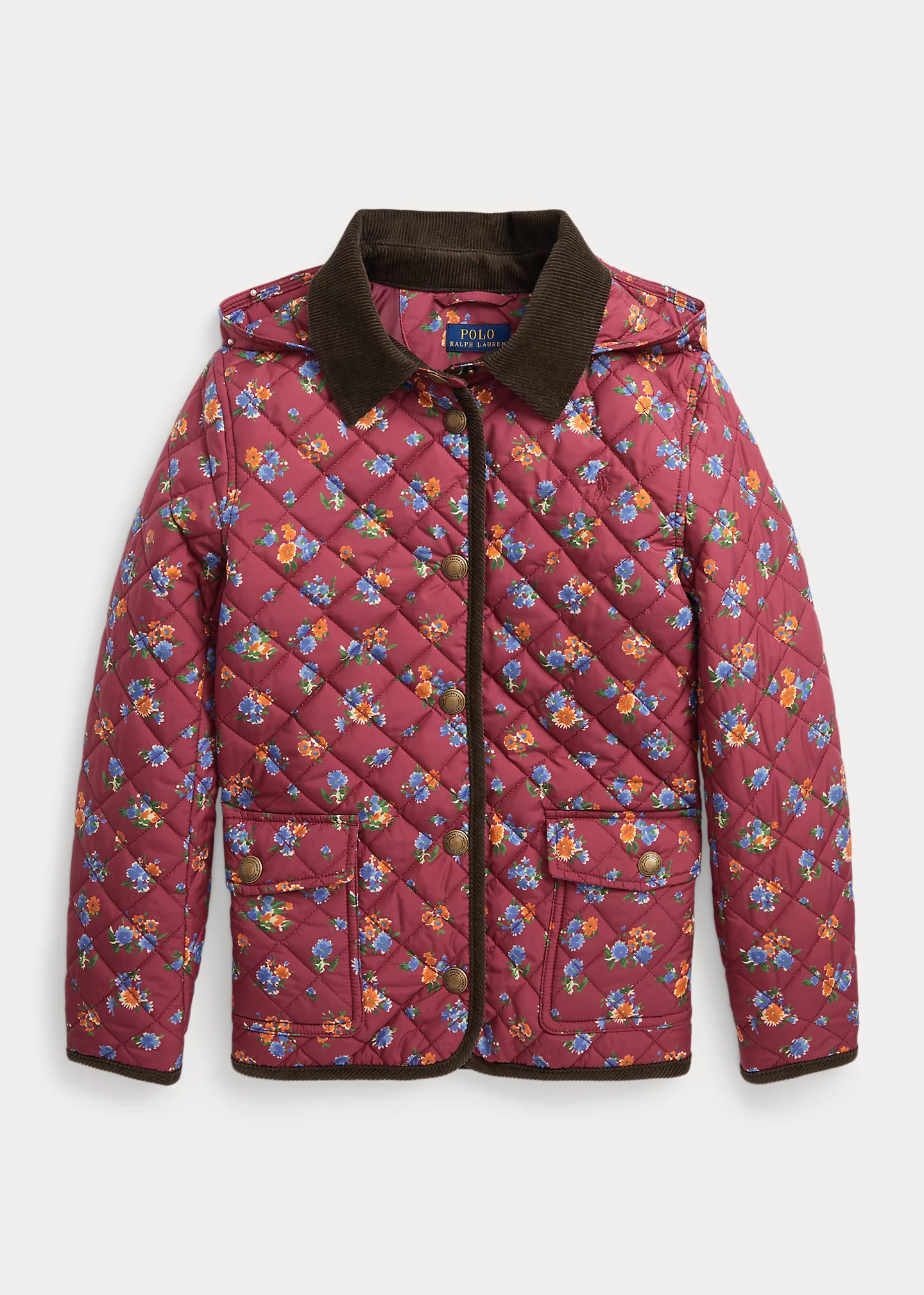 Floral Water-Repellent Barn Jacket