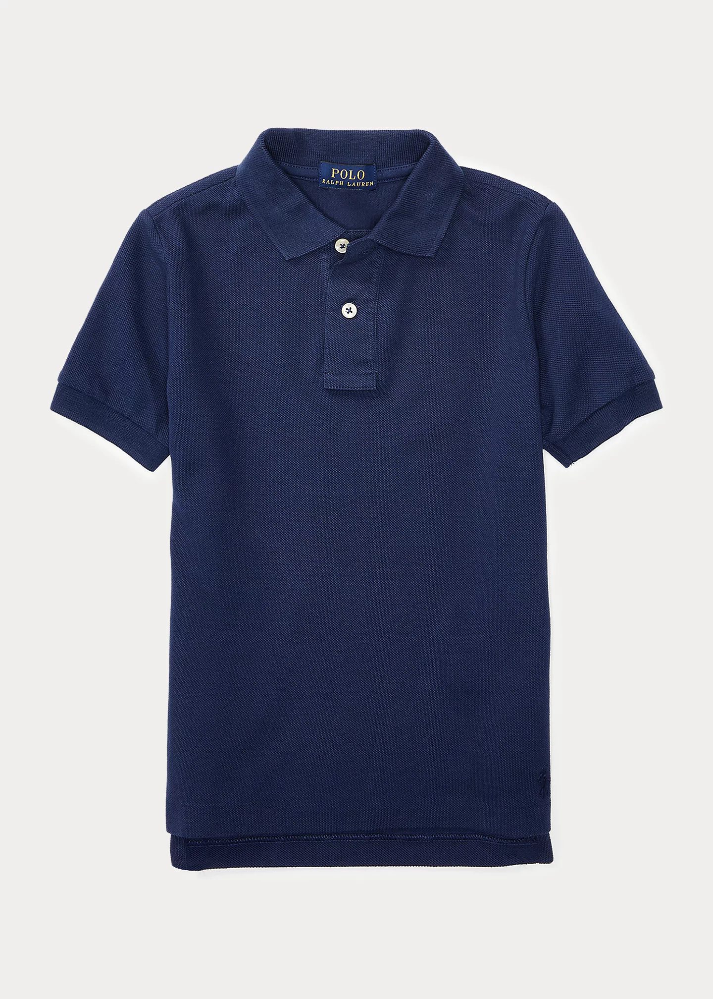 Cotton Mesh Uniform Polo Shirt