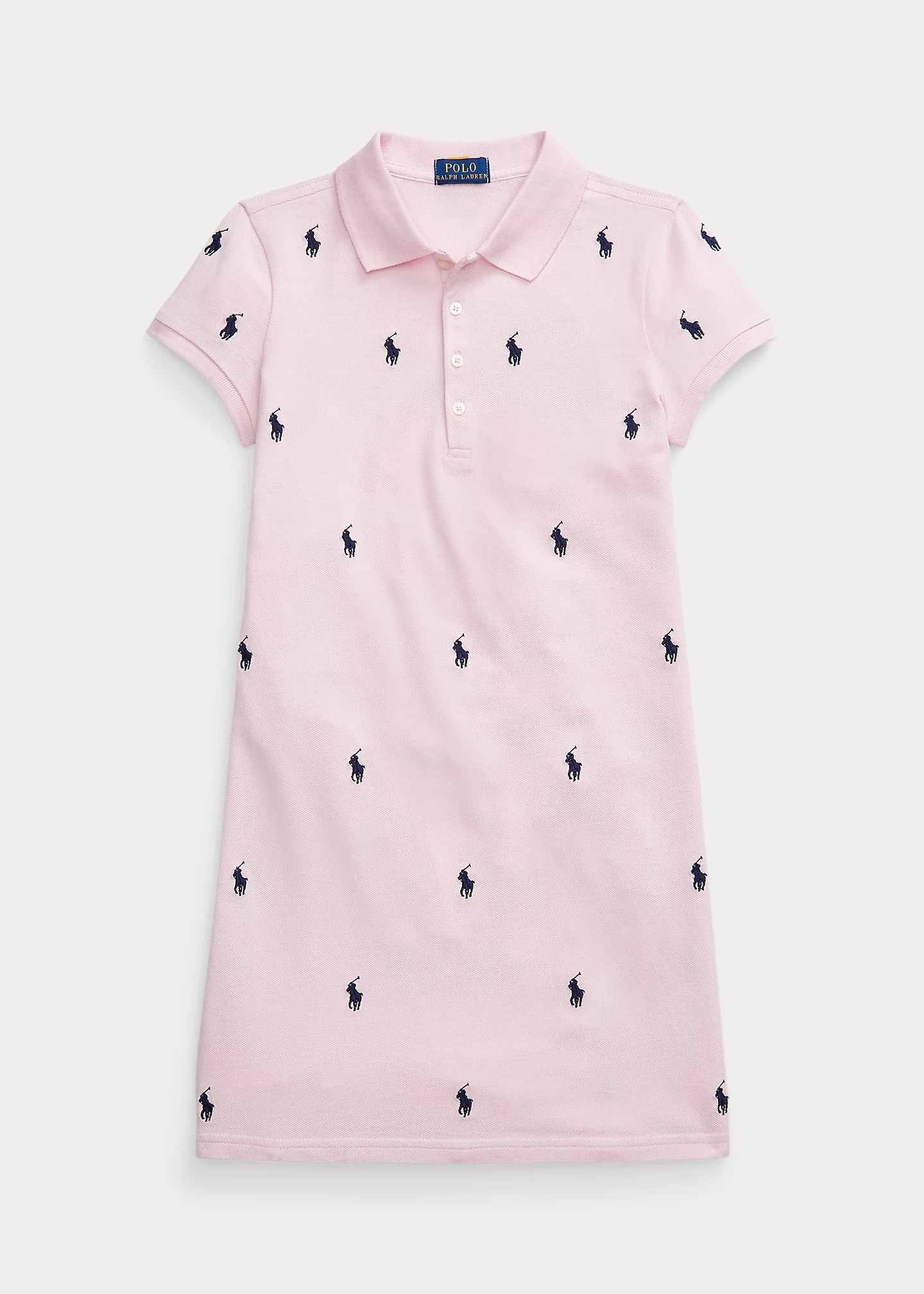 Polo Pony Mesh Polo Dress