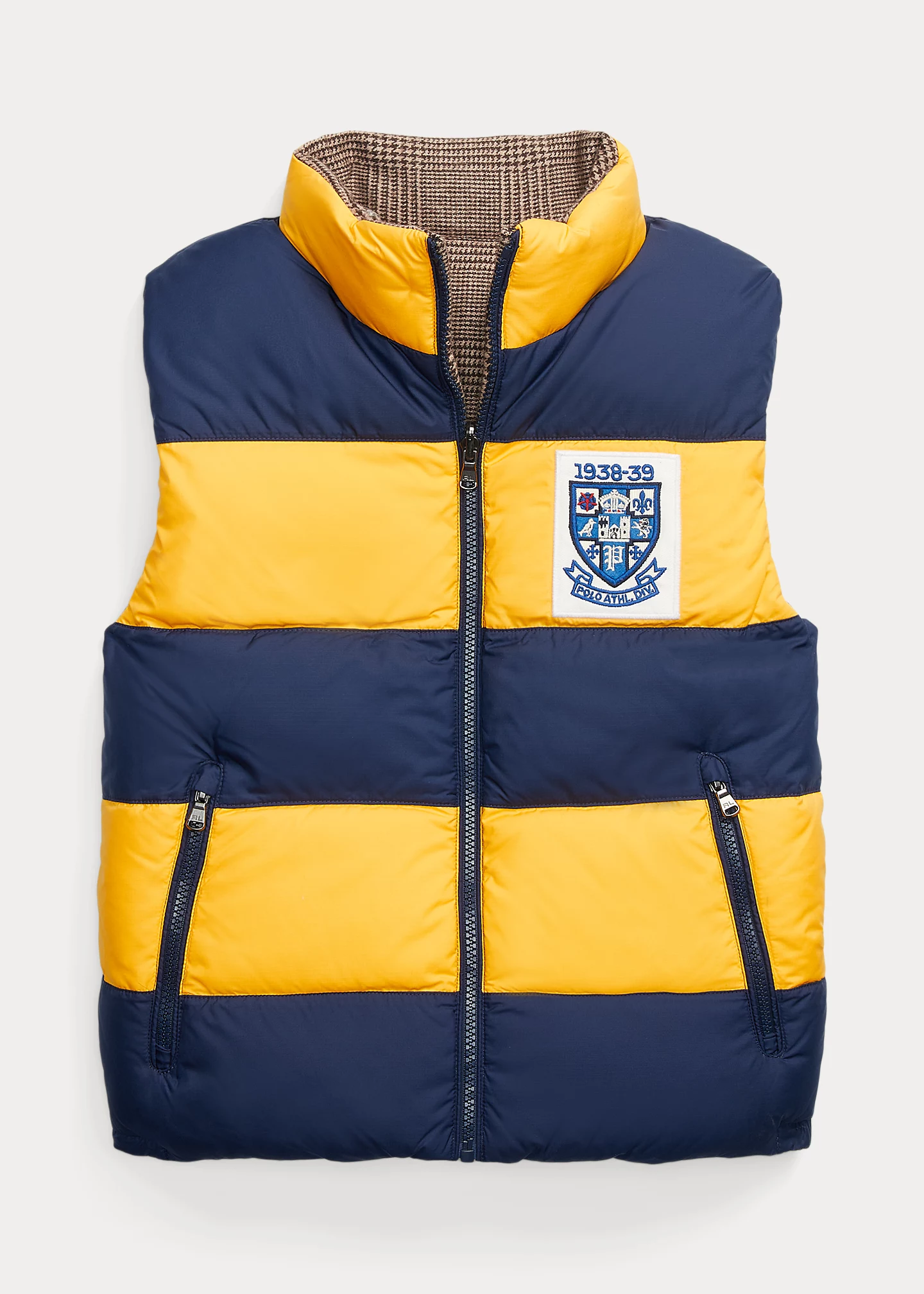 Reversible Water-Repellent Down Vest