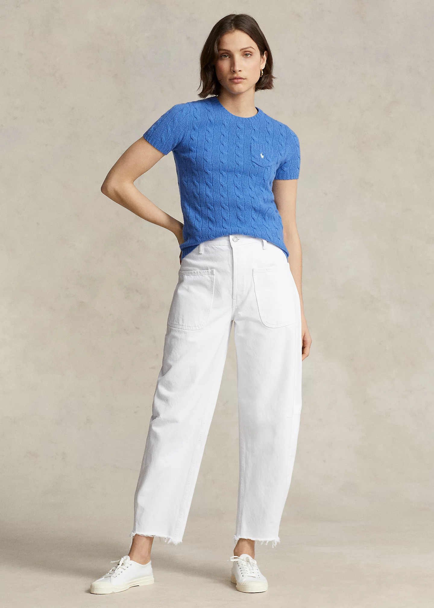 Relaxed Curved Tapered Jean