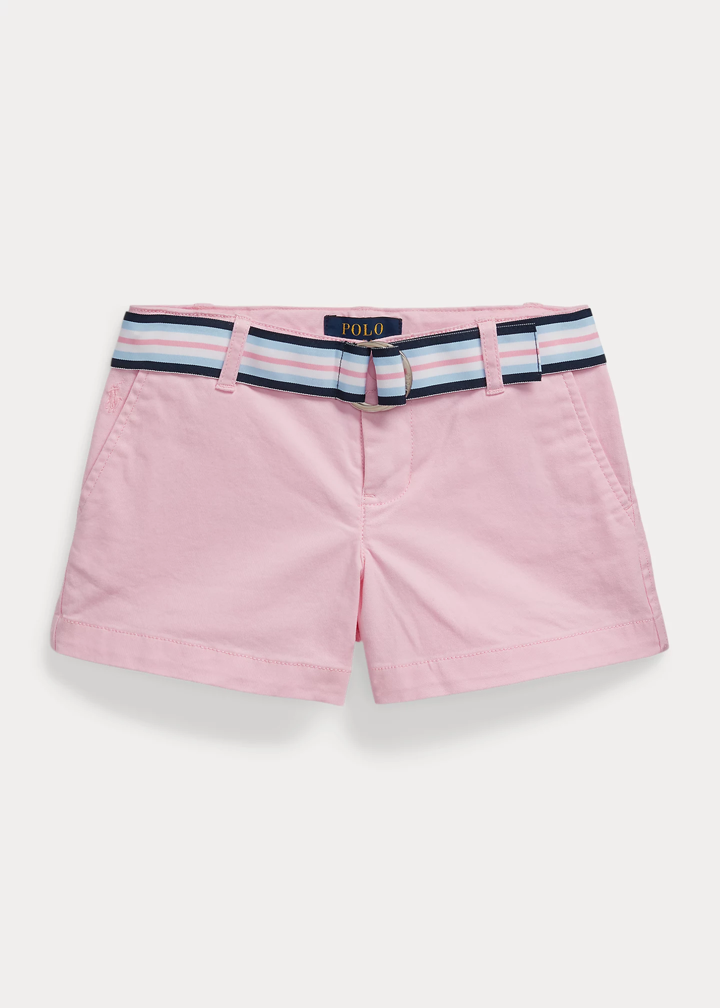 Belted Stretch Chino Short