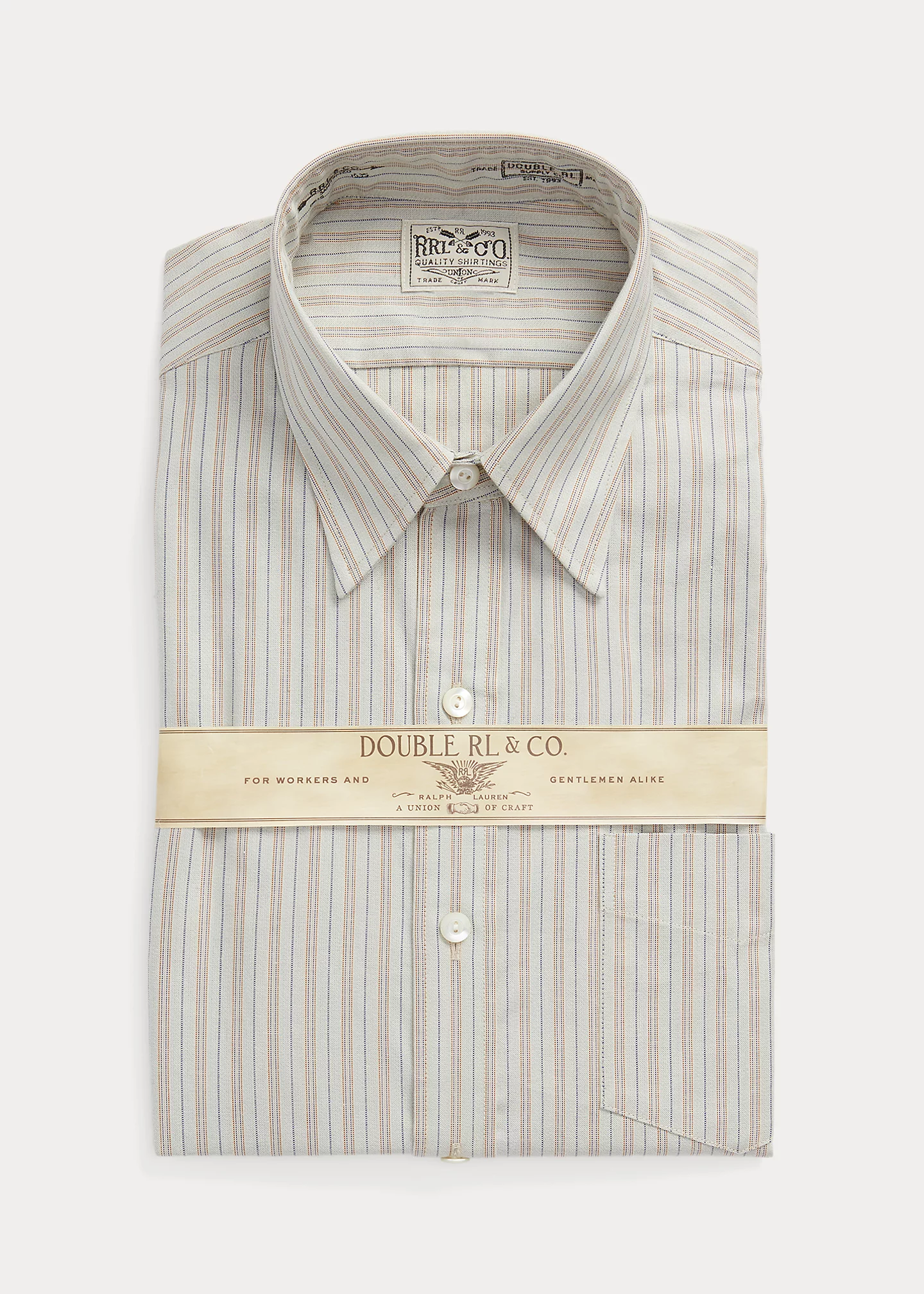 Slim Fit Striped Woven Shirt