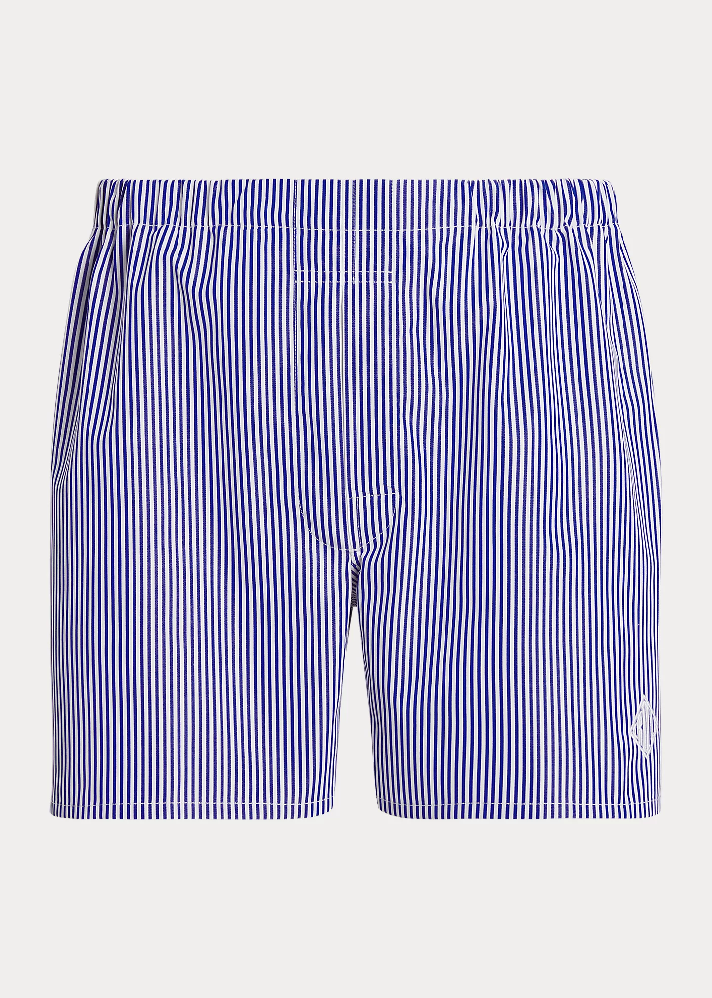 Monogram Striped Cotton Poplin Boxer