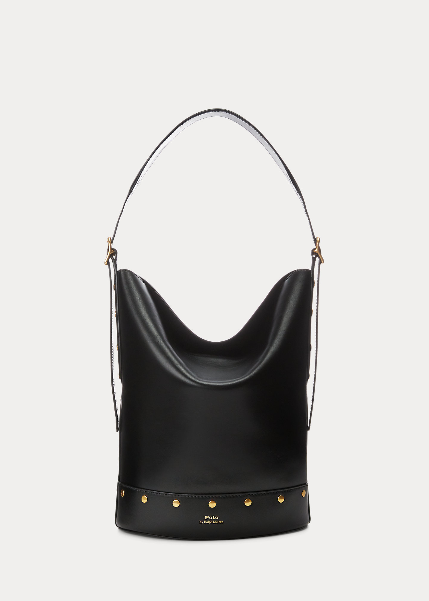 Leather Medium Bellport Bucket Bag
