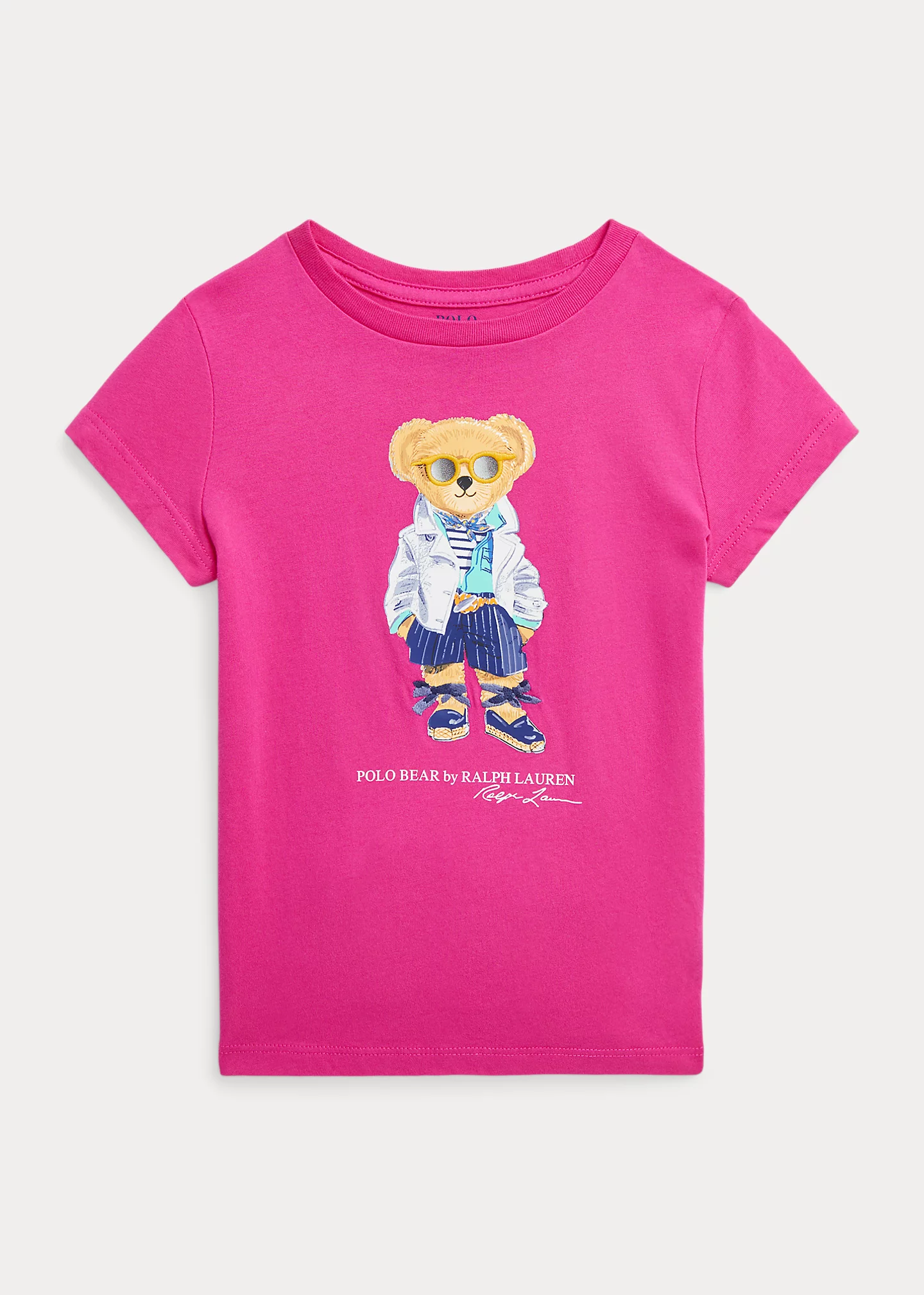 Polo Bear Cotton Jersey Tee
