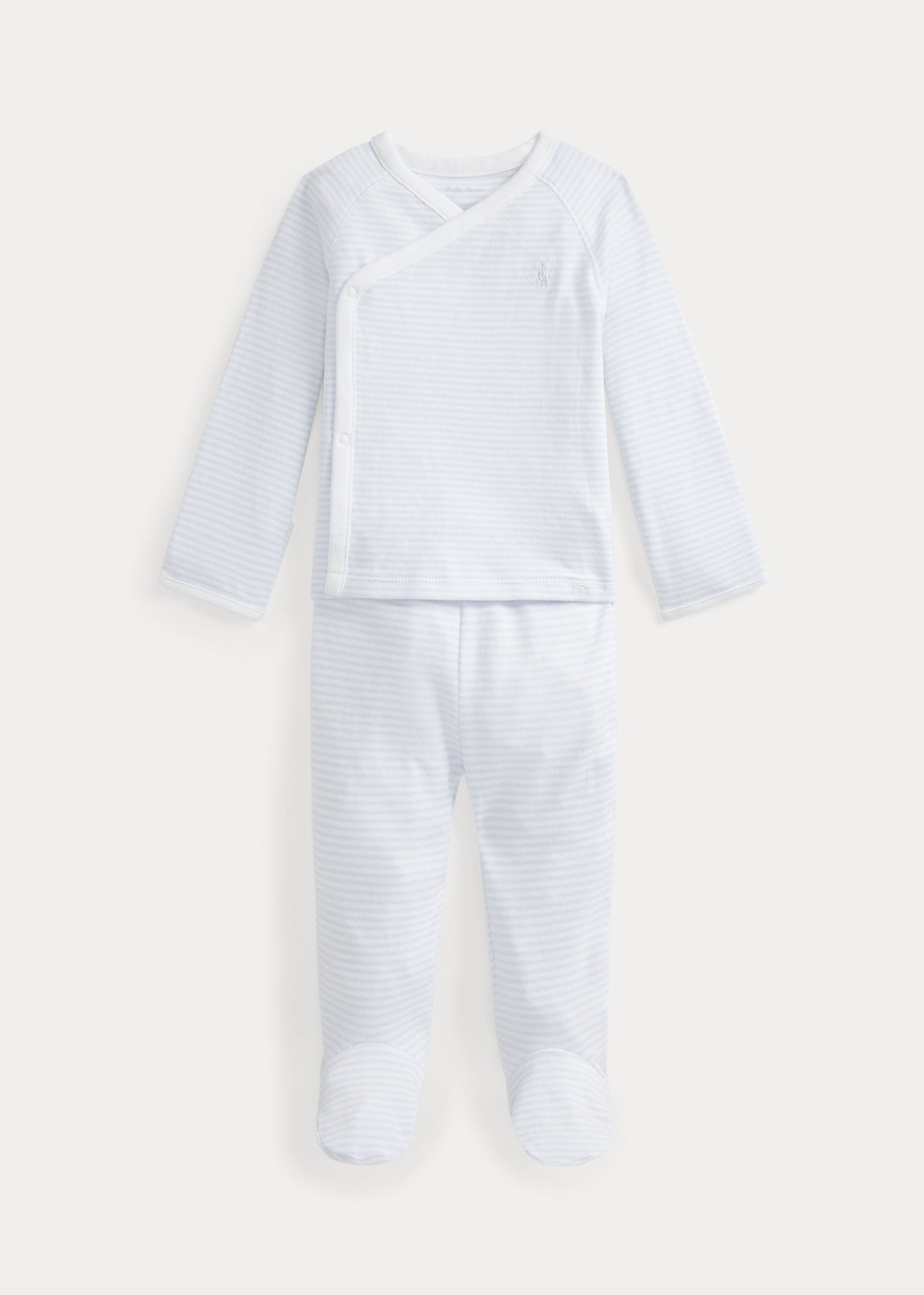 Striped Organic Cotton Top & Pant Set