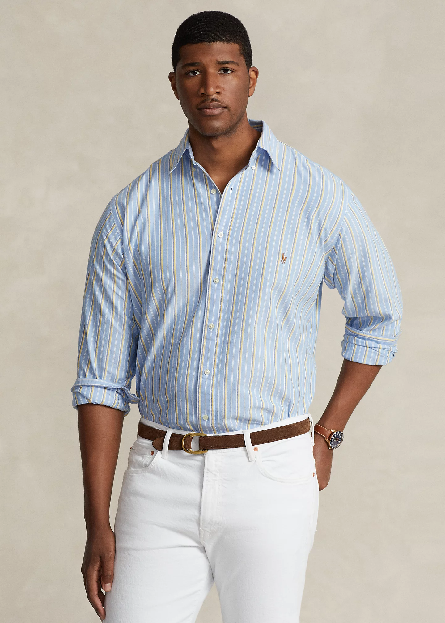 Striped Oxford Shirt