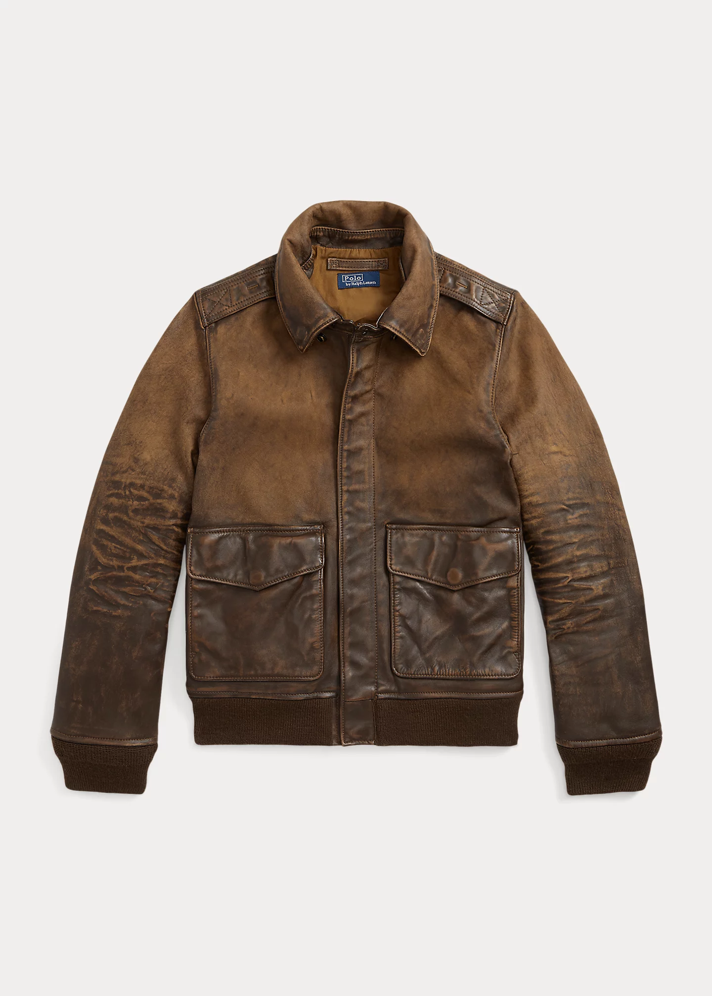 Leather Flight Jacket