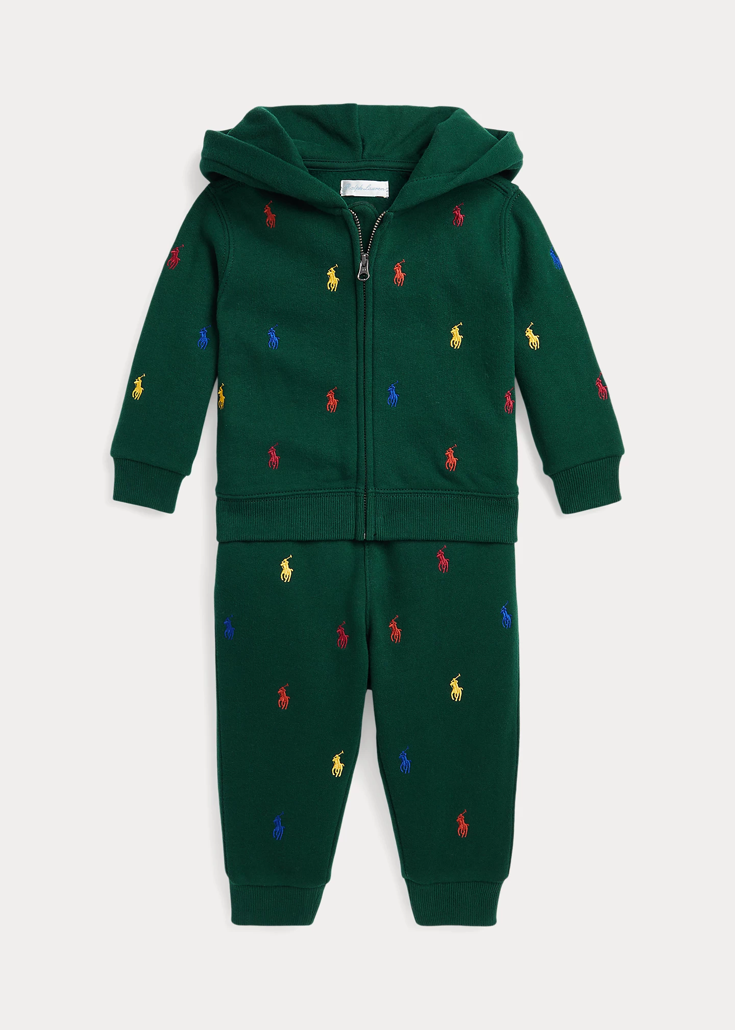 Polo Pony Fleece Hoodie & Pant Set