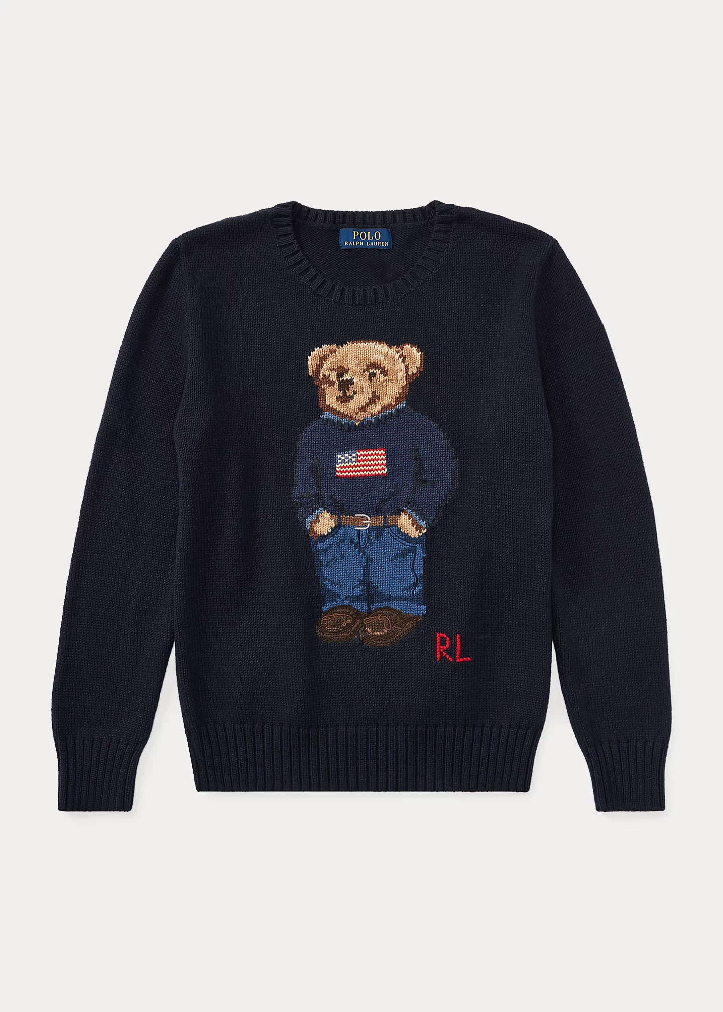 Polo Bear Cotton Sweater