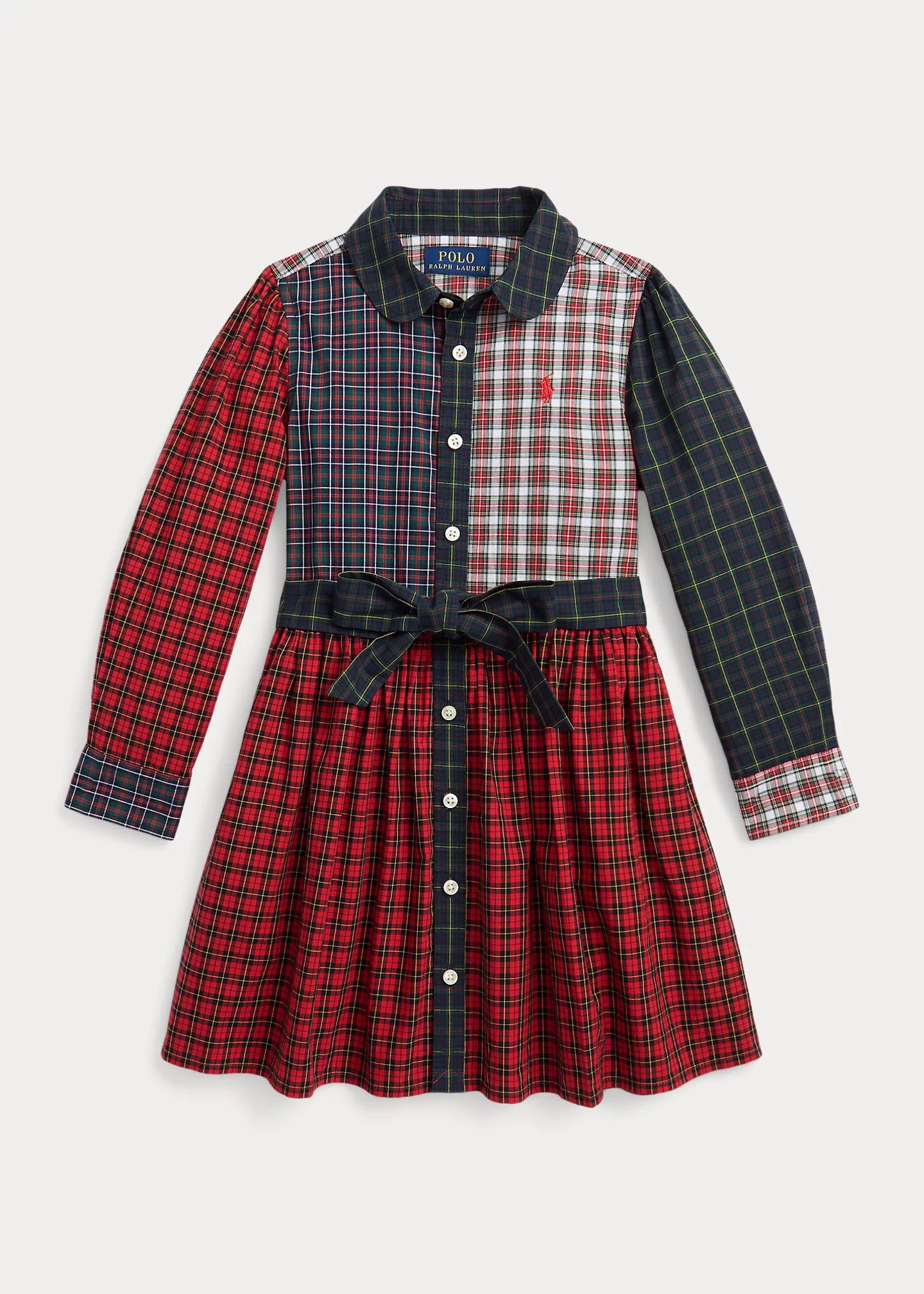 Plaid Cotton Fun Shirtdress
