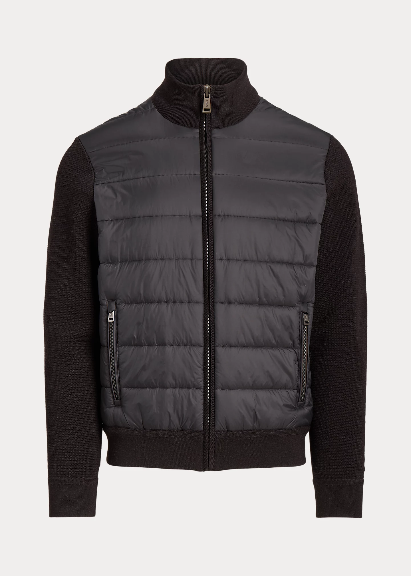 Hybrid Full-Zip Sweater