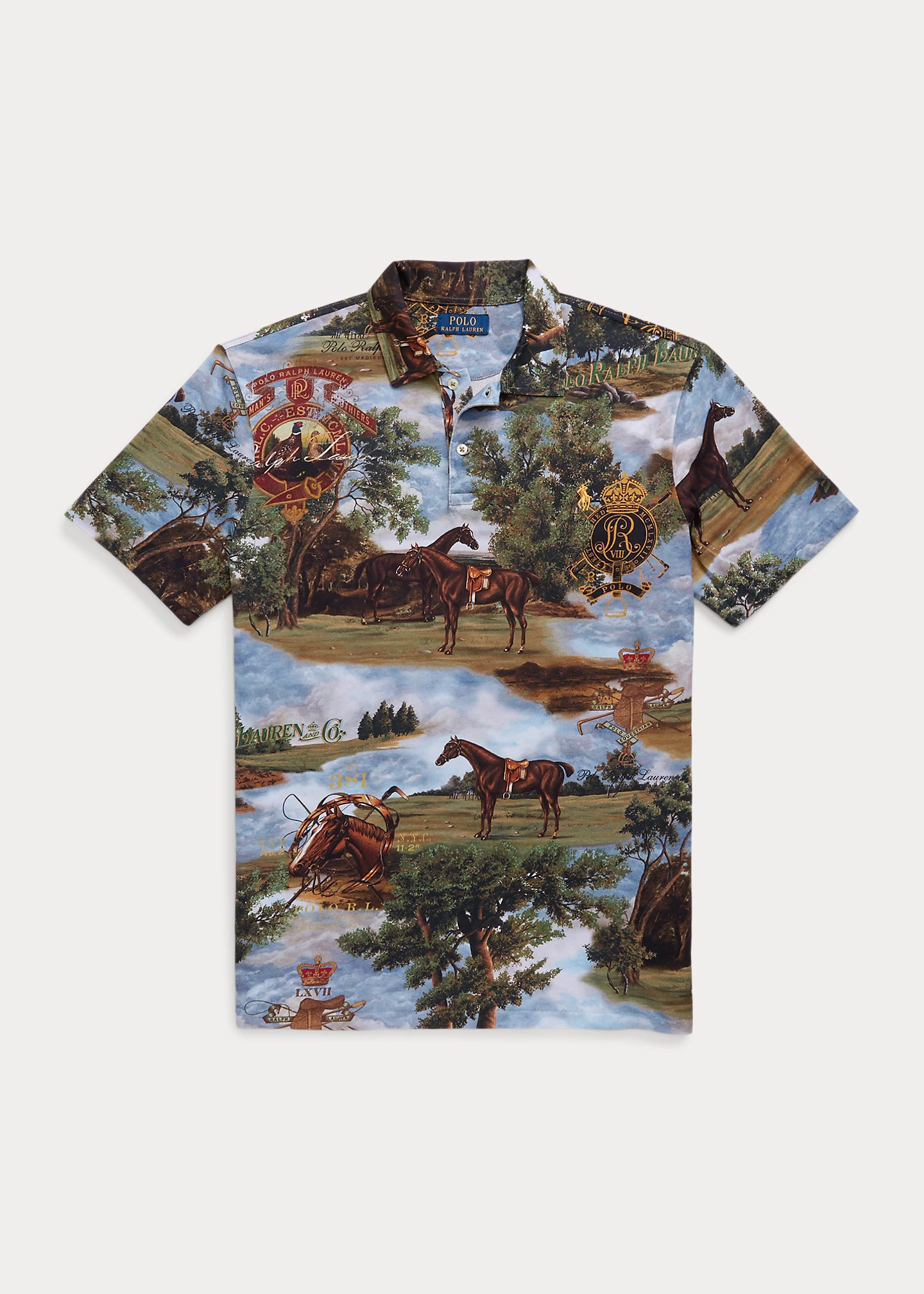 Standard Fit Equestrian Polo Shirt