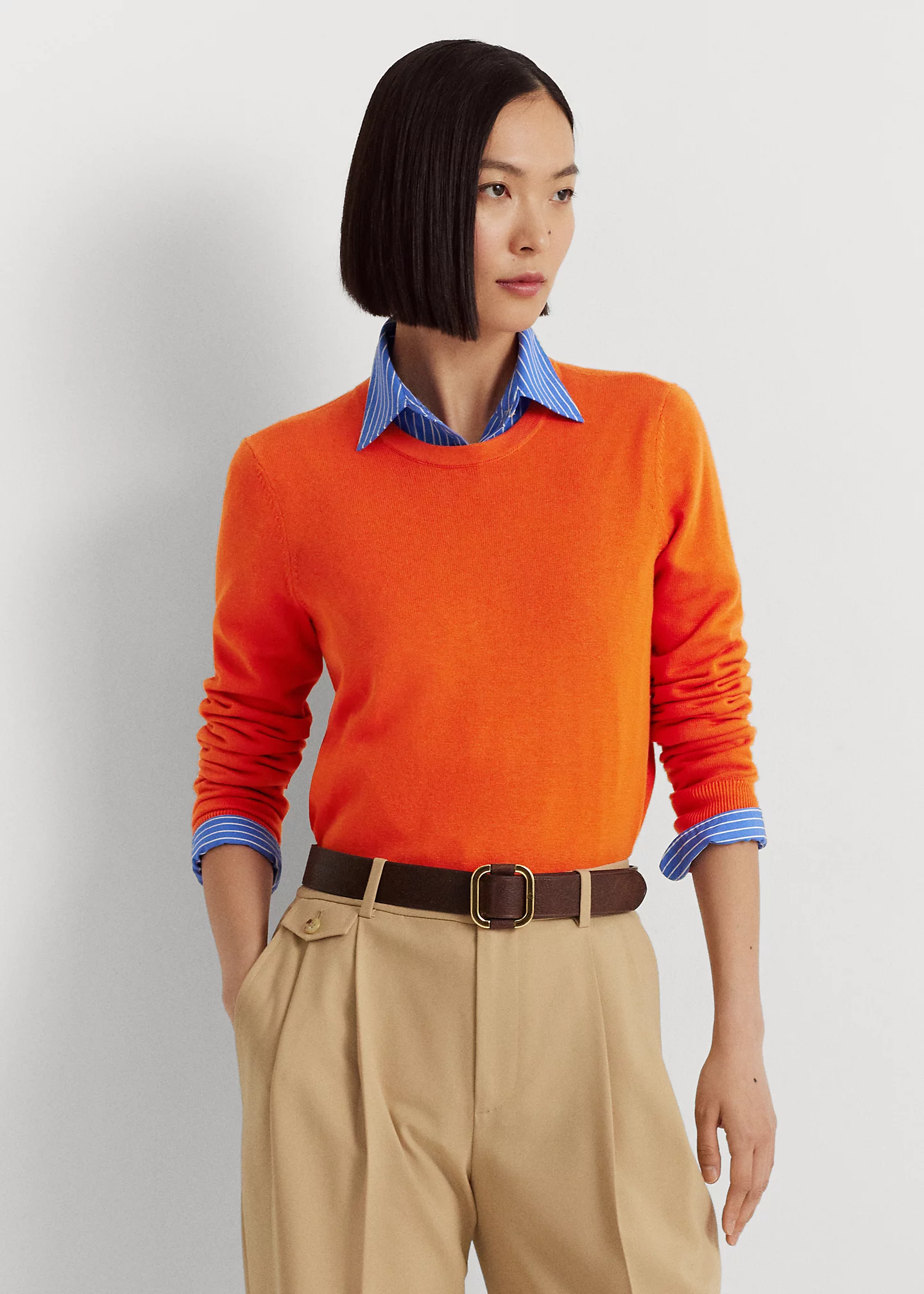 Cotton-Blend Sweater