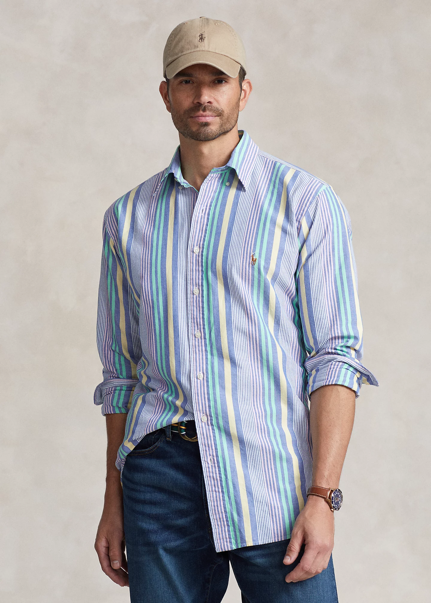 Striped Oxford Shirt