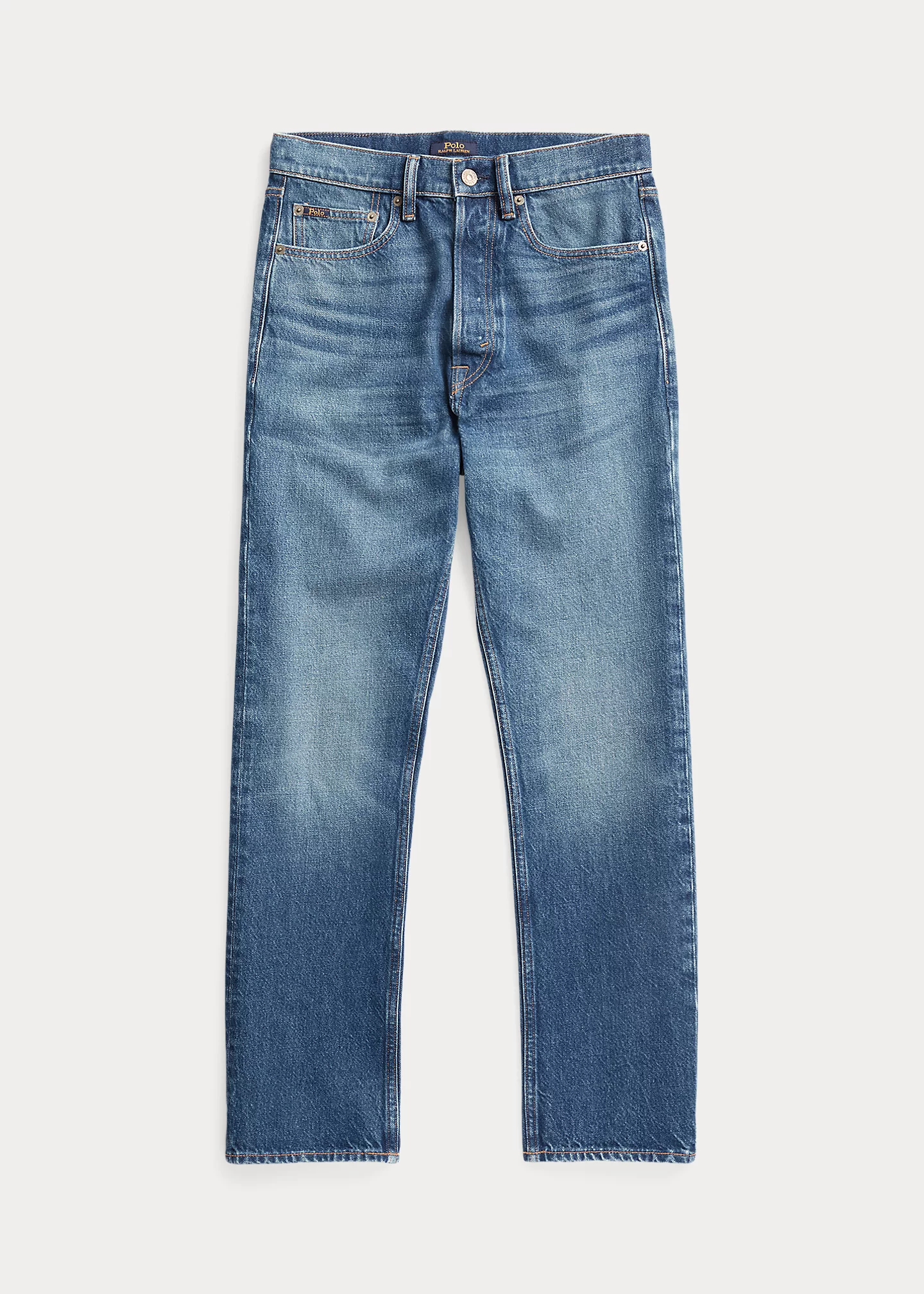 High-Rise Relaxed Straight Crop Jean