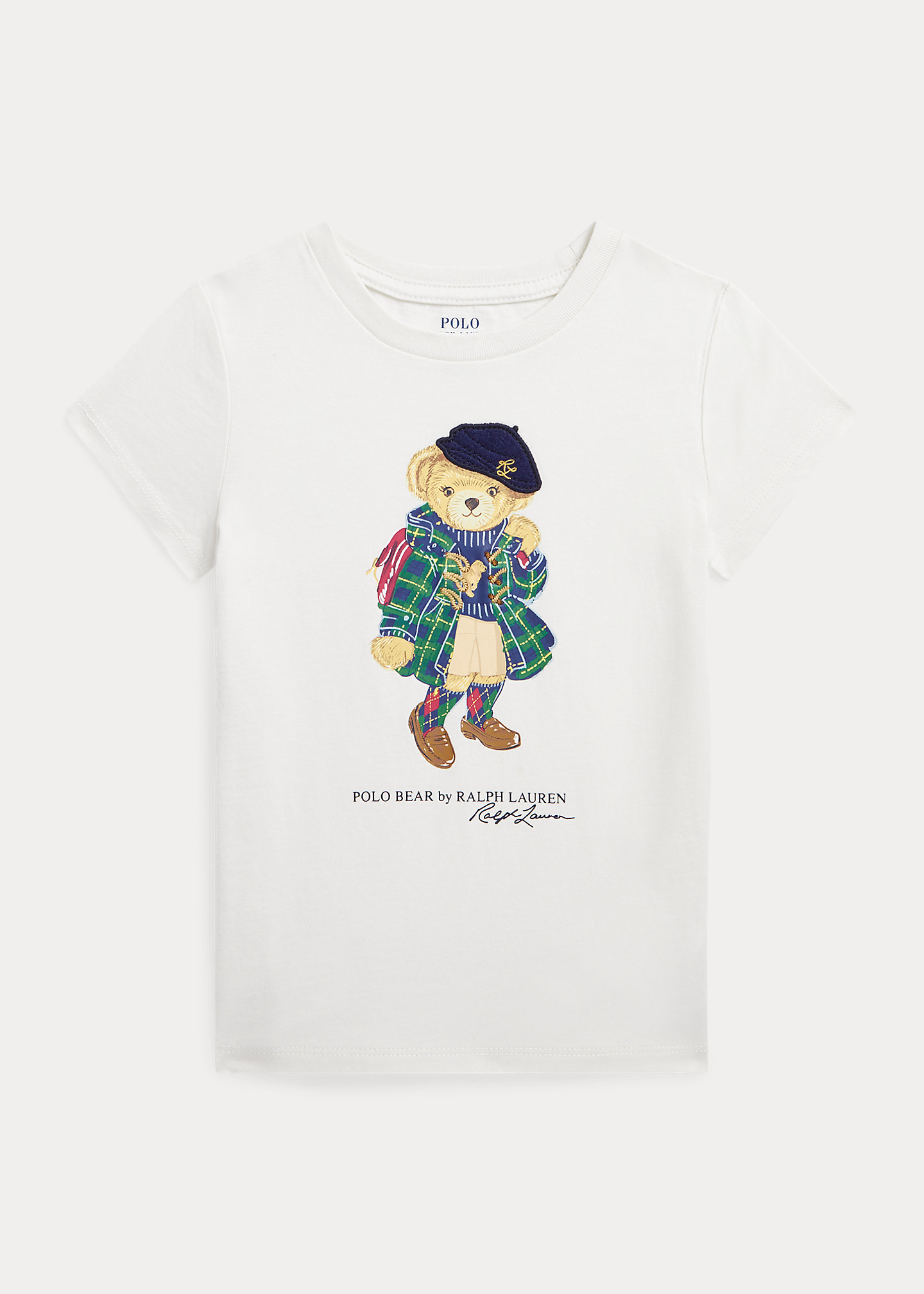 Polo Bear Cotton Jersey Tee