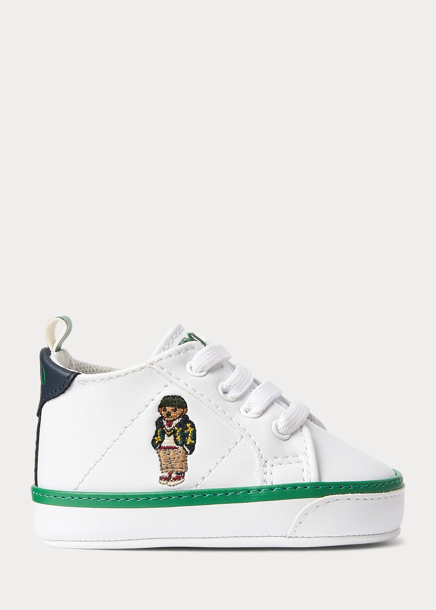 Quilton Polo Bear Faux-Leather Sneaker